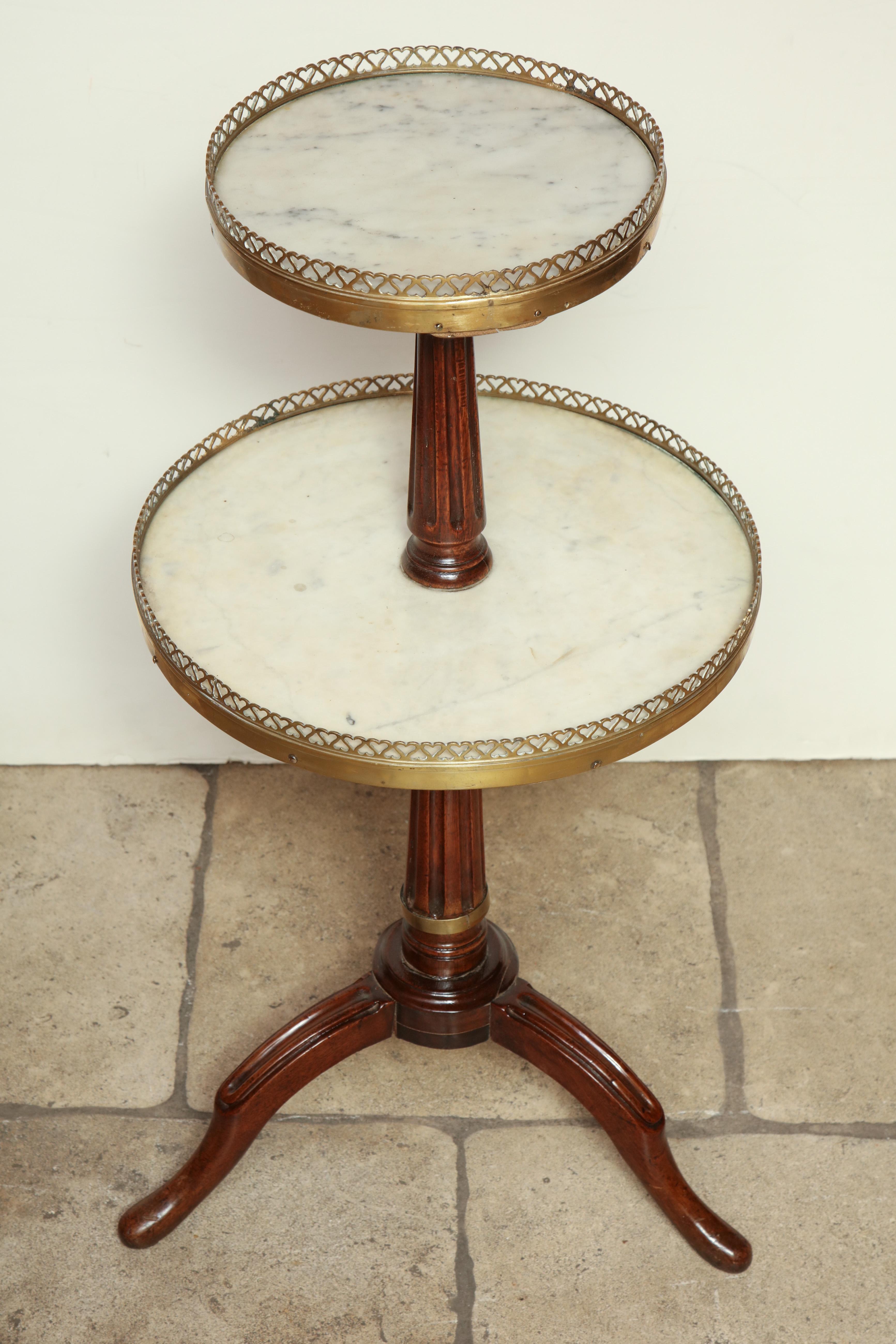 Early 19th Century French Directoire Side Pastry Table