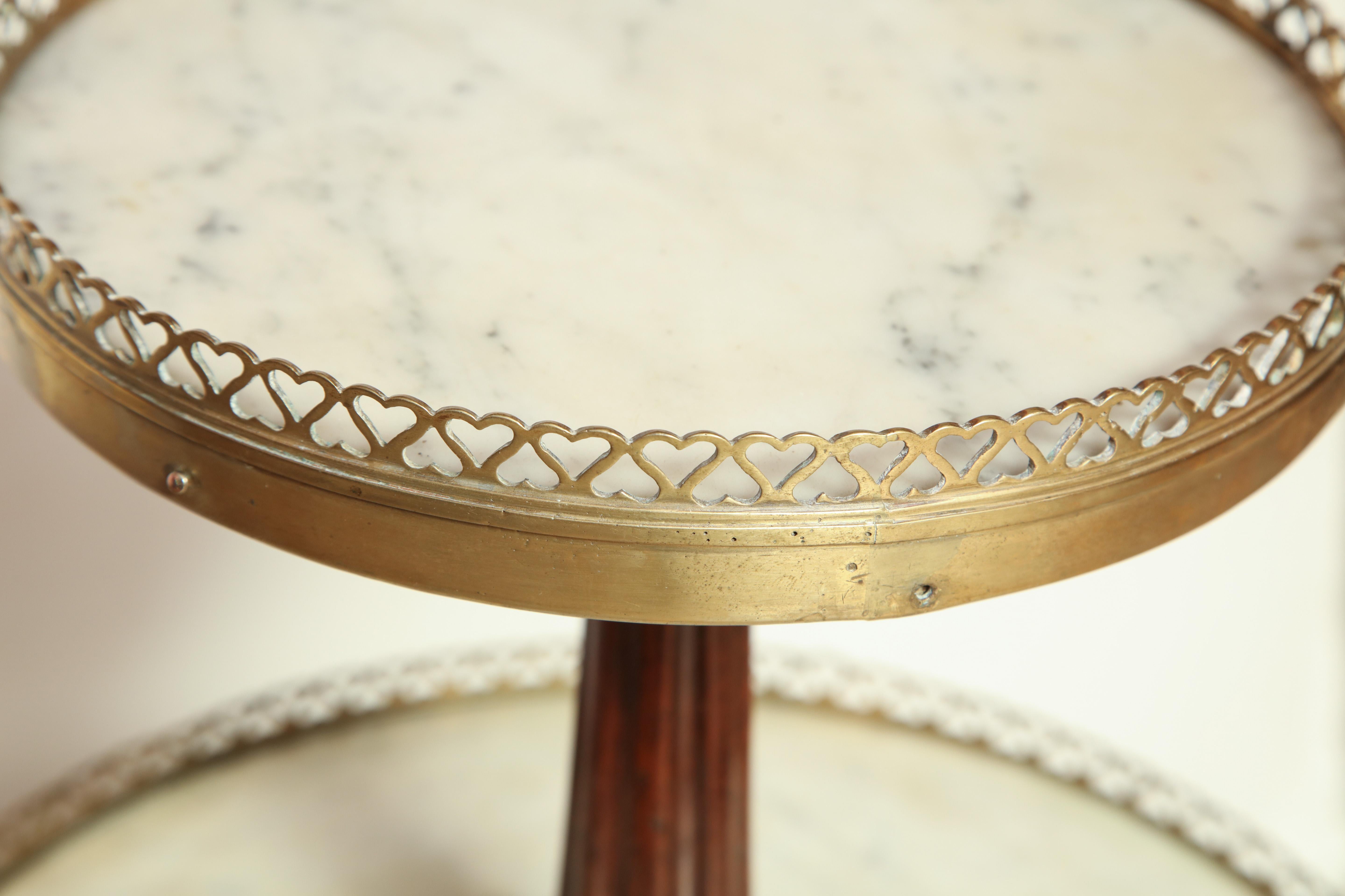 French Directoire Side Pastry Table 2