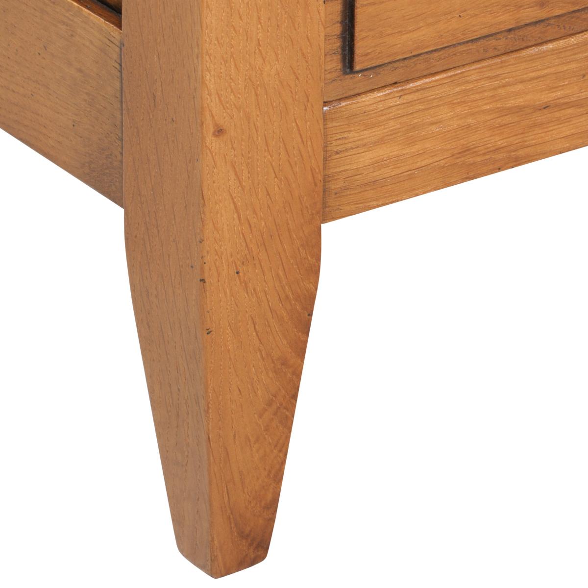 French Directoire Style 4-drawer Chest - Commode in solid oak For Sale 2