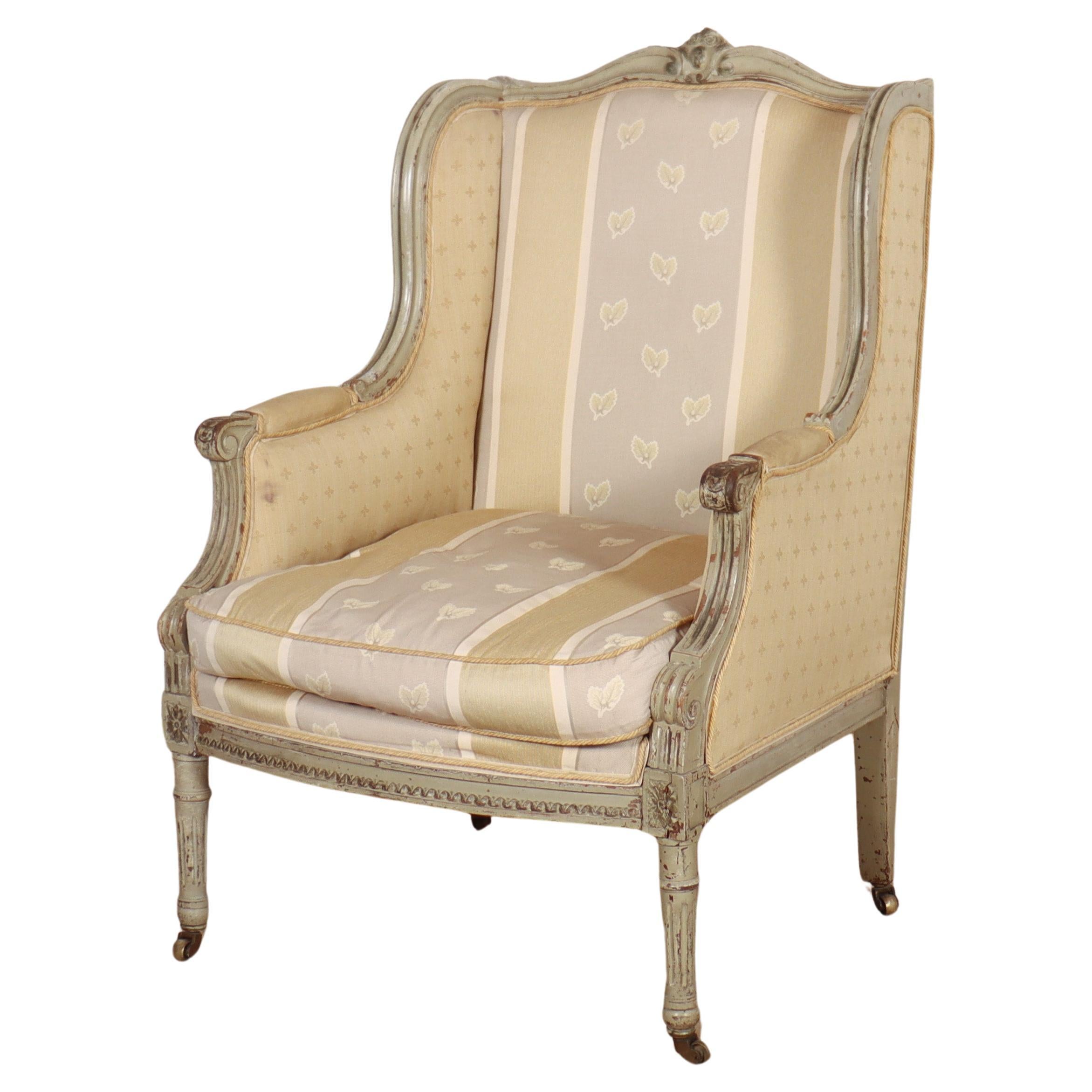 French Directoire Style Armchair For Sale