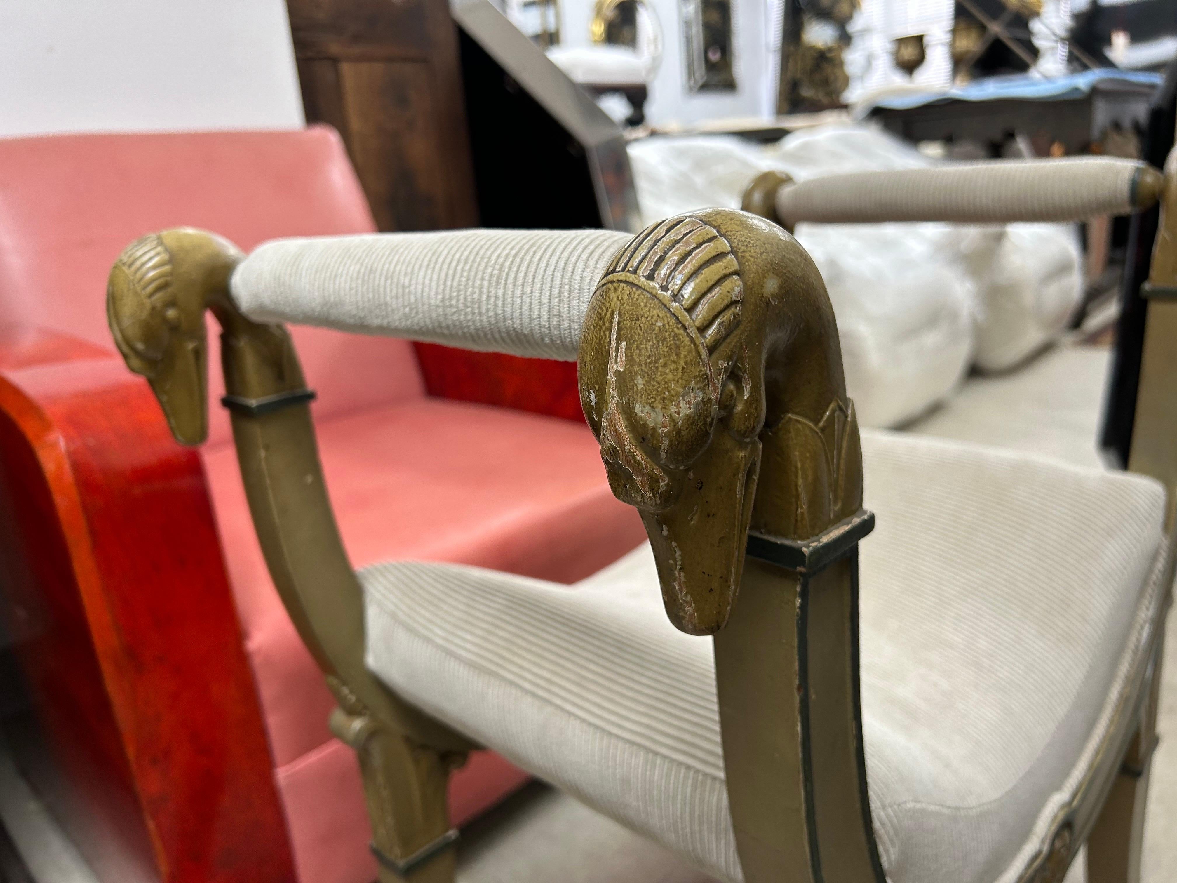 Début du 20ème siècle Banc français de style Directoire en vente