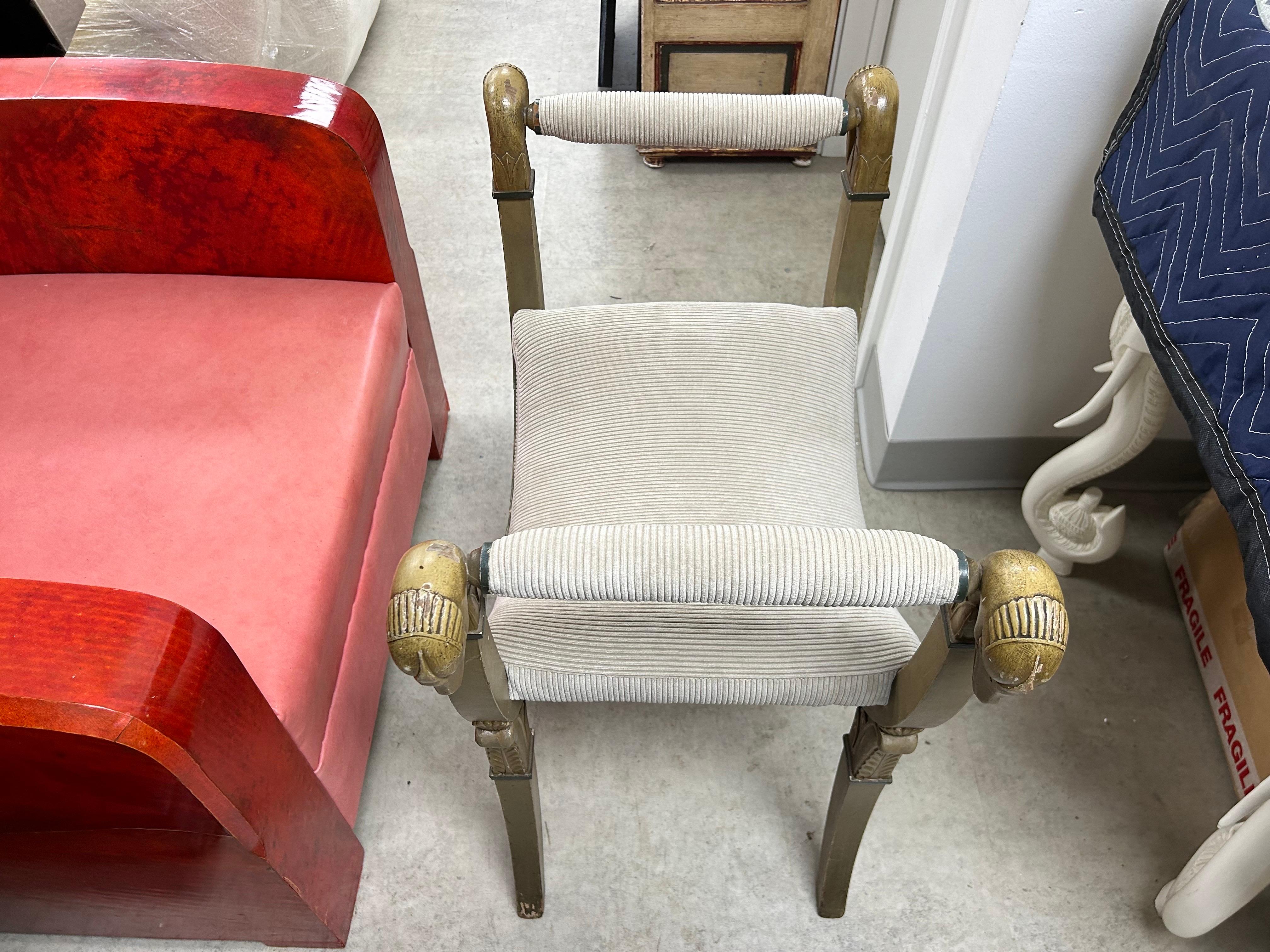Bois Banc français de style Directoire en vente