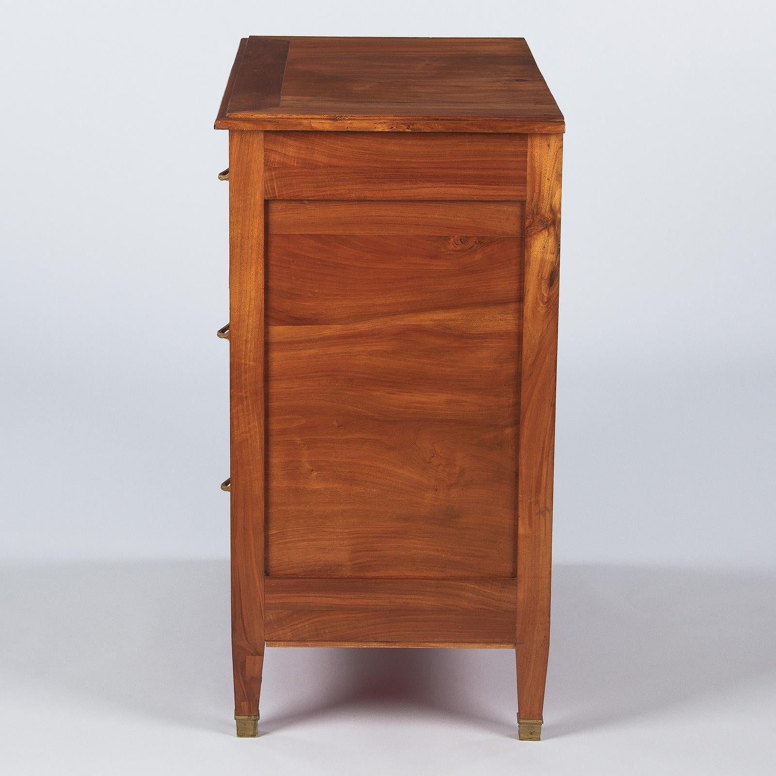 French Directoire Style Cherrywood Chest of Drawers, circa 1930s 6