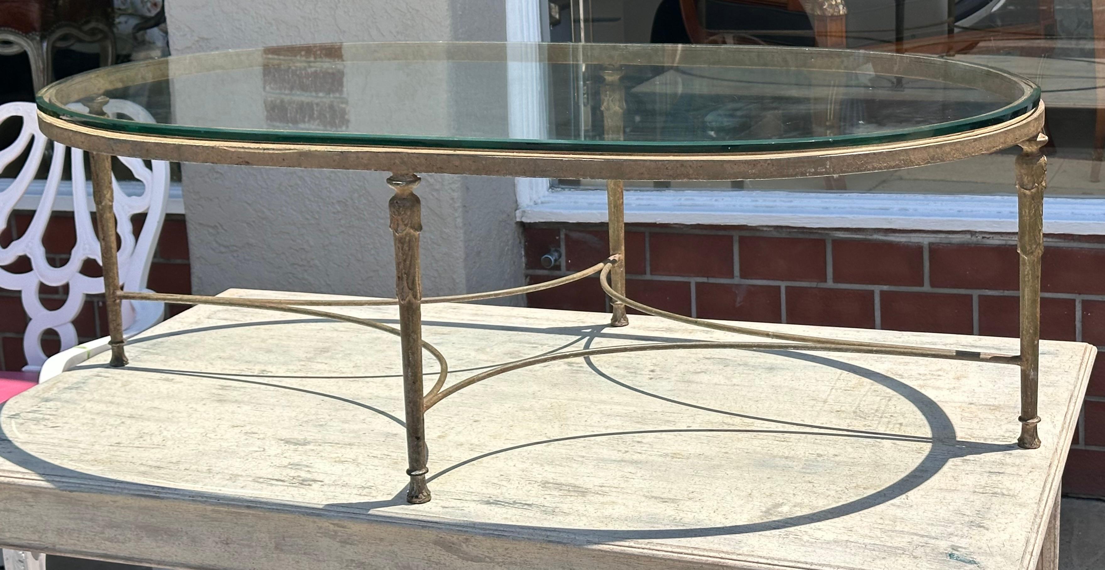 French Directoire Style Dennis & Leen Cap d'Antibes Cocktail Table In Good Condition In LOS ANGELES, CA