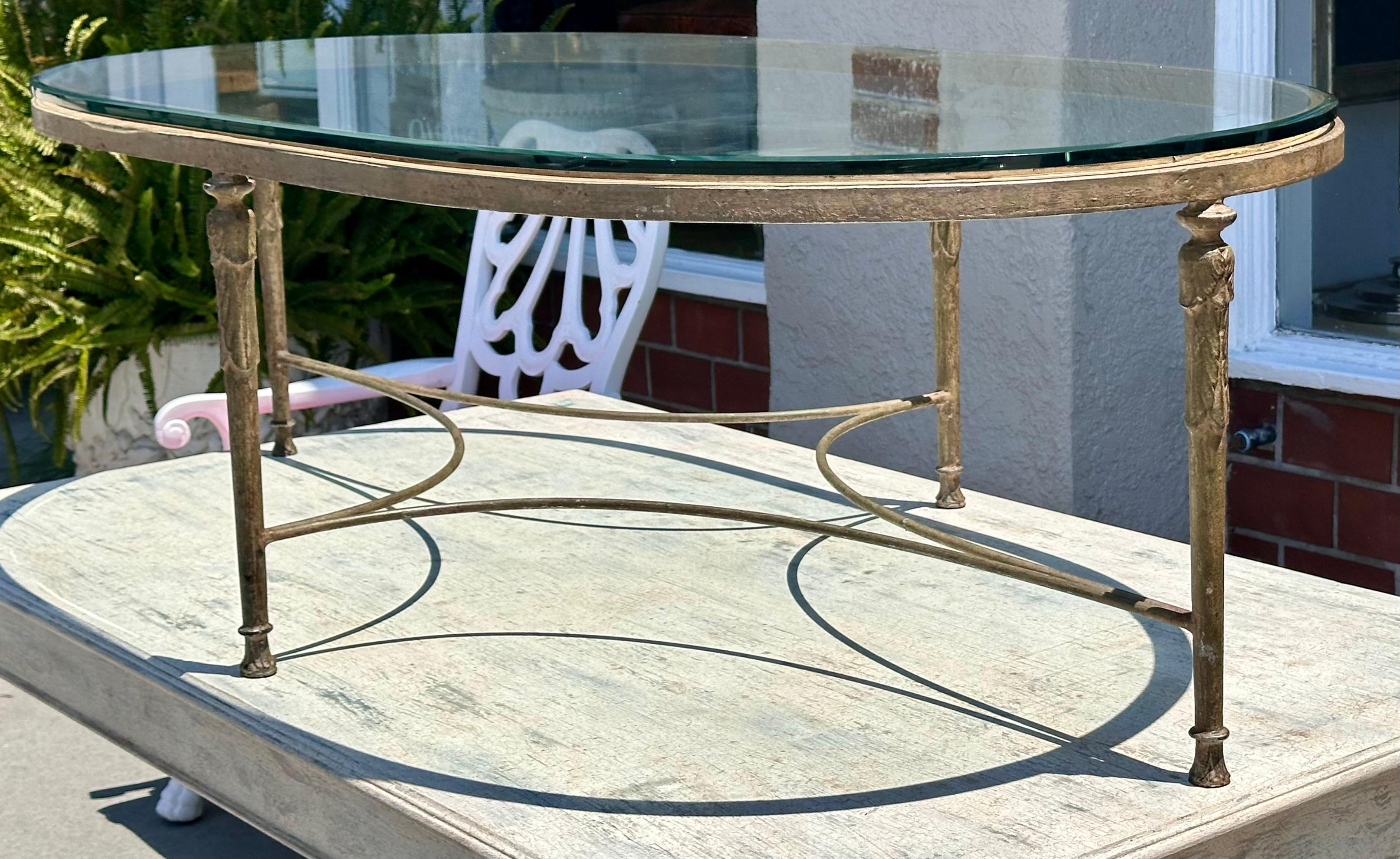 Late 20th Century French Directoire Style Dennis & Leen Cap d'Antibes Cocktail Table