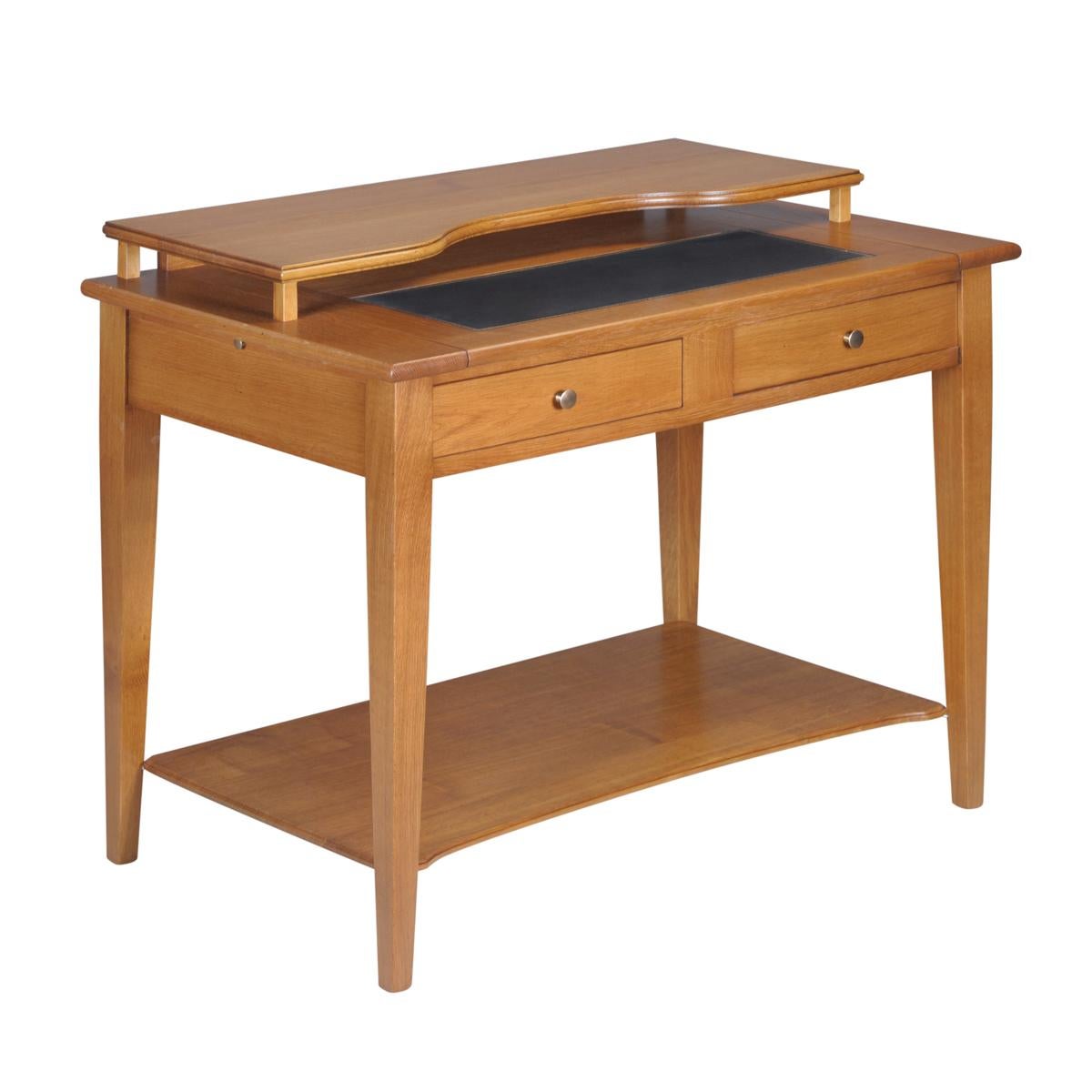 Contemporary French Directoire style desk in oak  For Sale