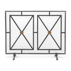 French Directoire Style Fireplace Screen
