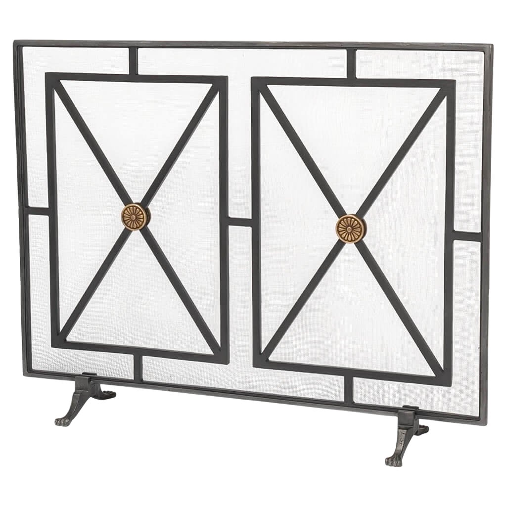 French Directoire Style Fireplace Screen