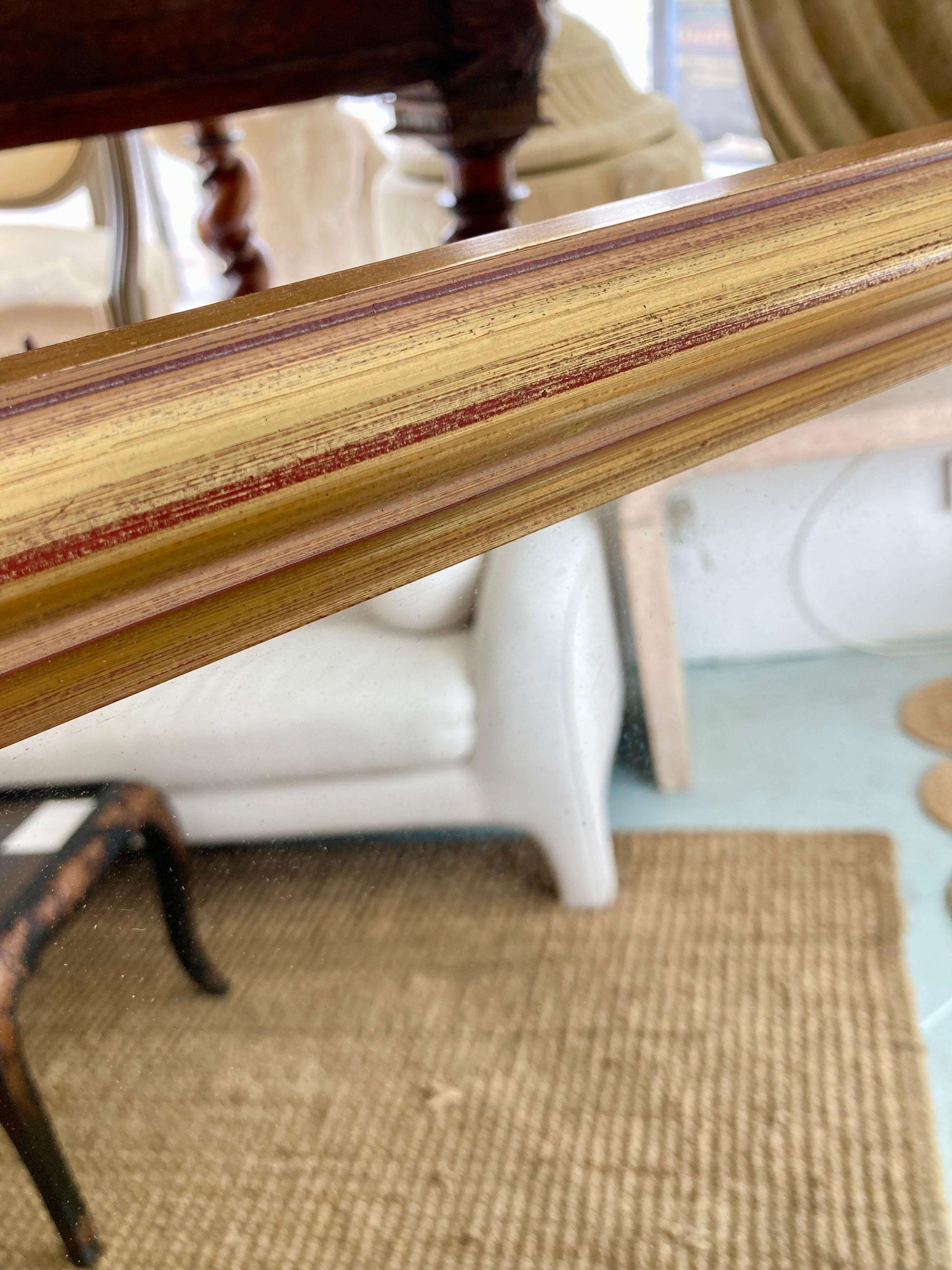 Espejo Dorado Estilo Directoire Francés en venta 2