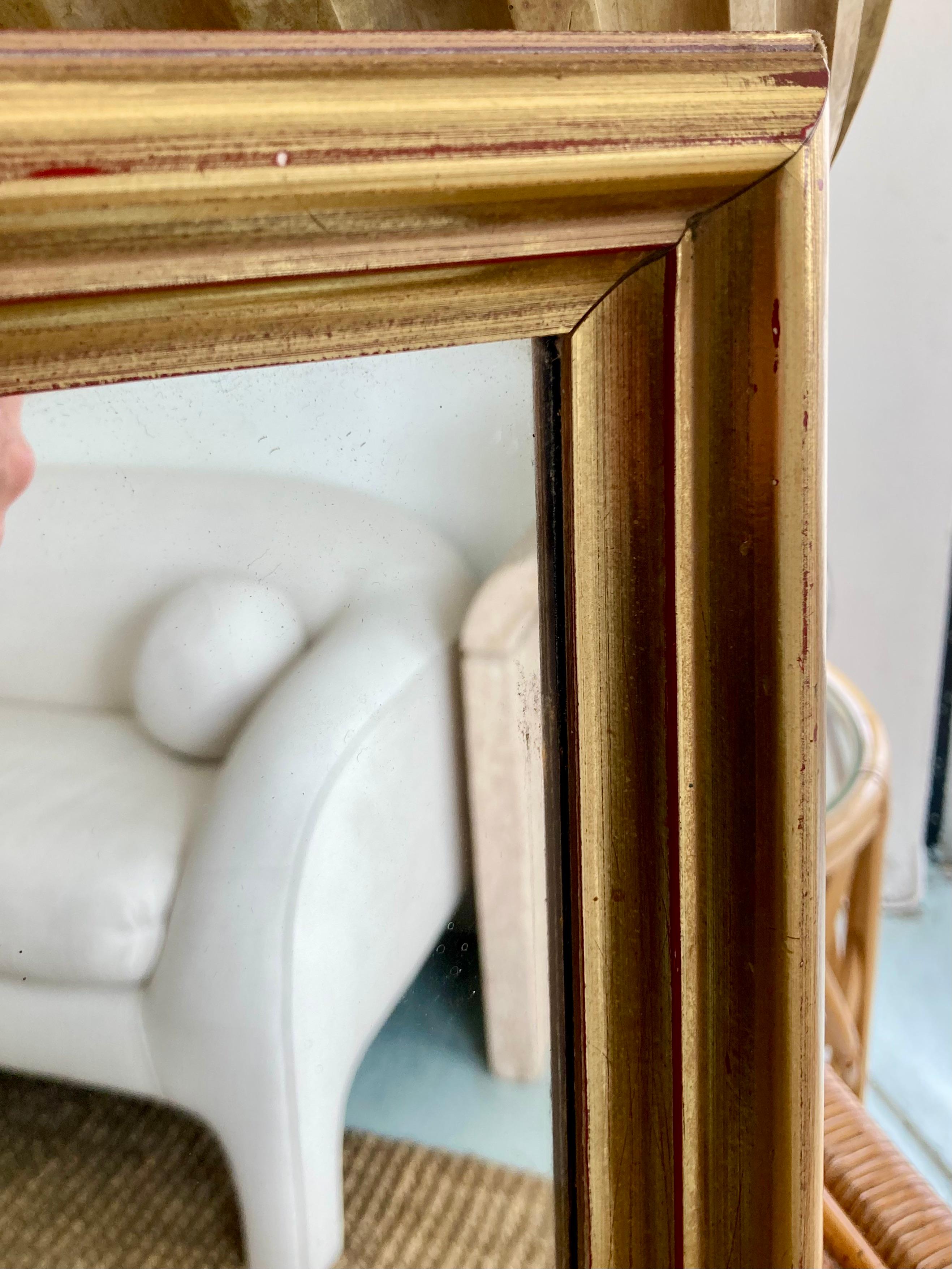 Espejo Dorado Estilo Directoire Francés en venta 3