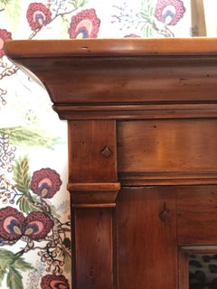 French Directoire Style Glass Front Cabinet