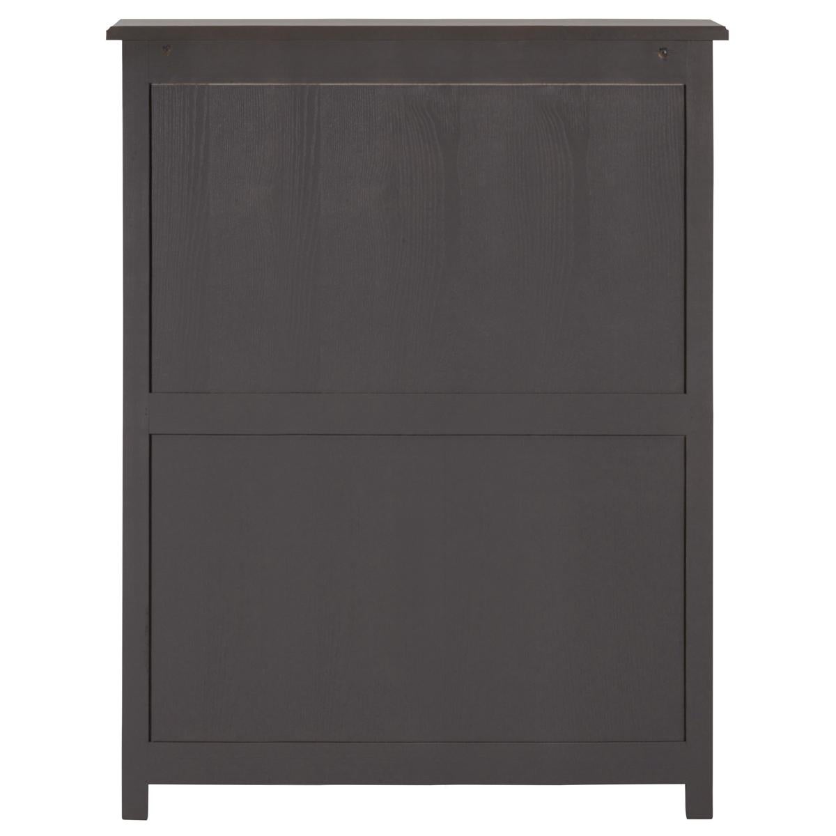 Scrivania grande in stile Direttorio Francese in Wood, Arancione e Grigio in vendita 1