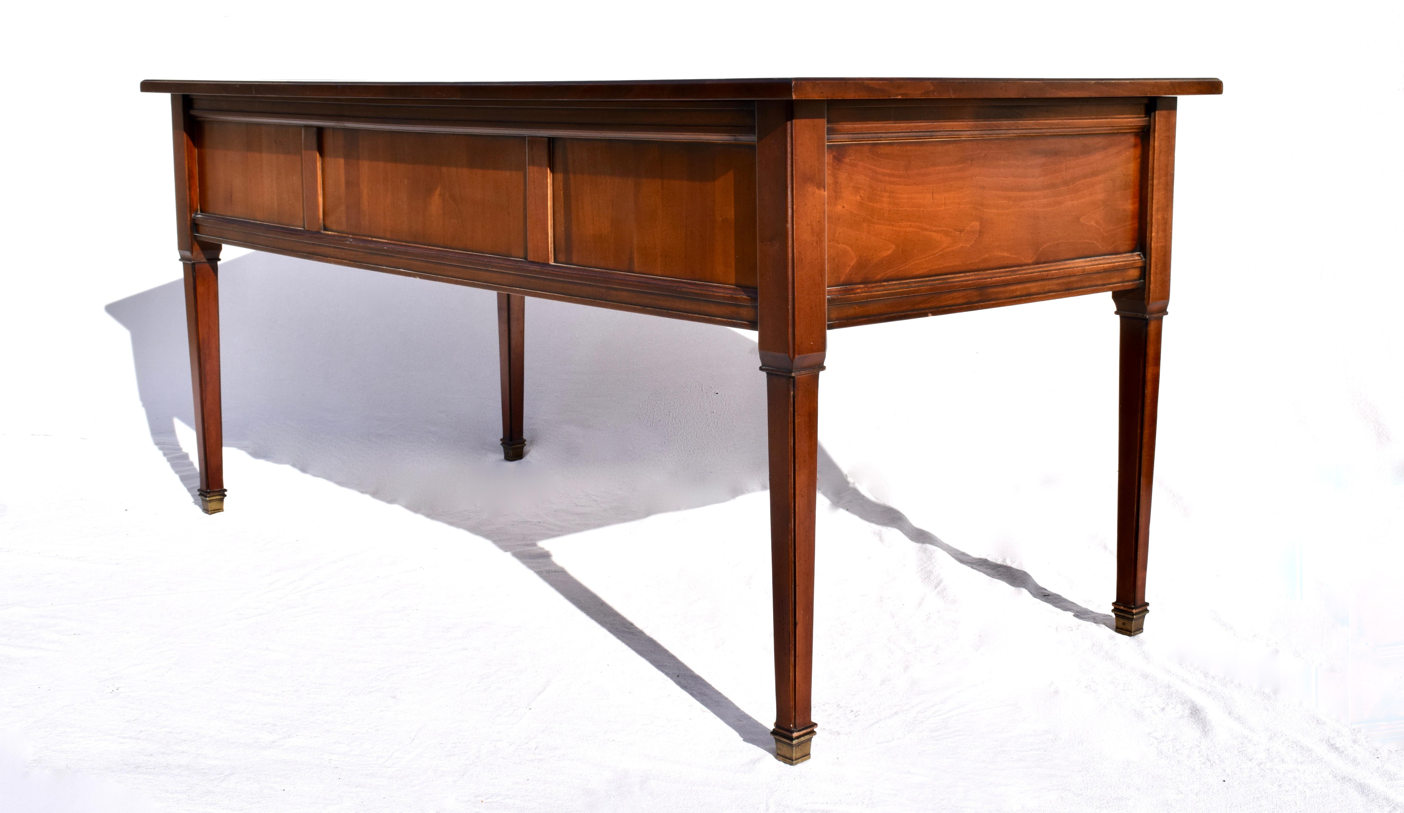French Directoire Style Leather Top Desk 4