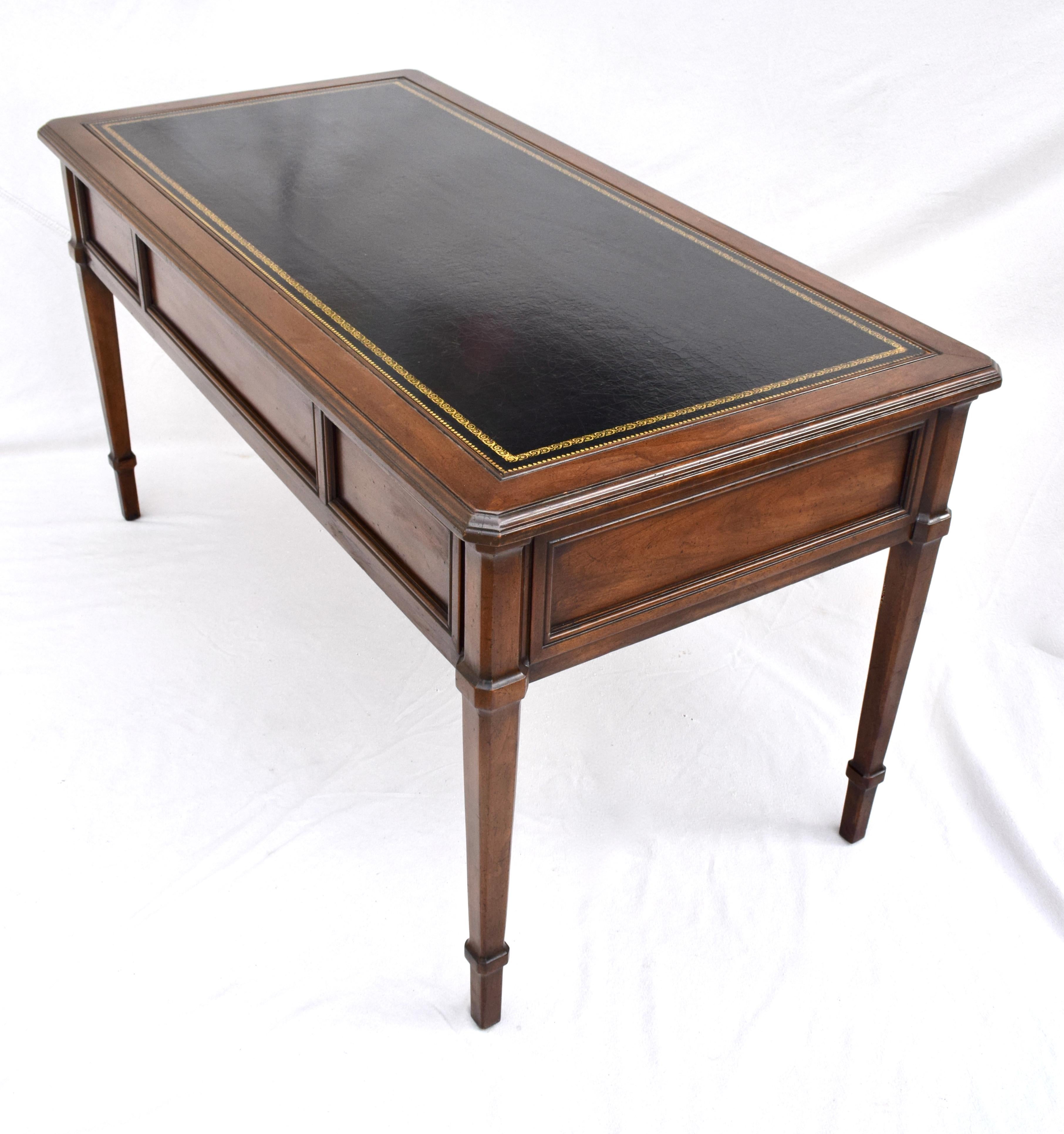 French Directoire Style Leather Top Desk 1