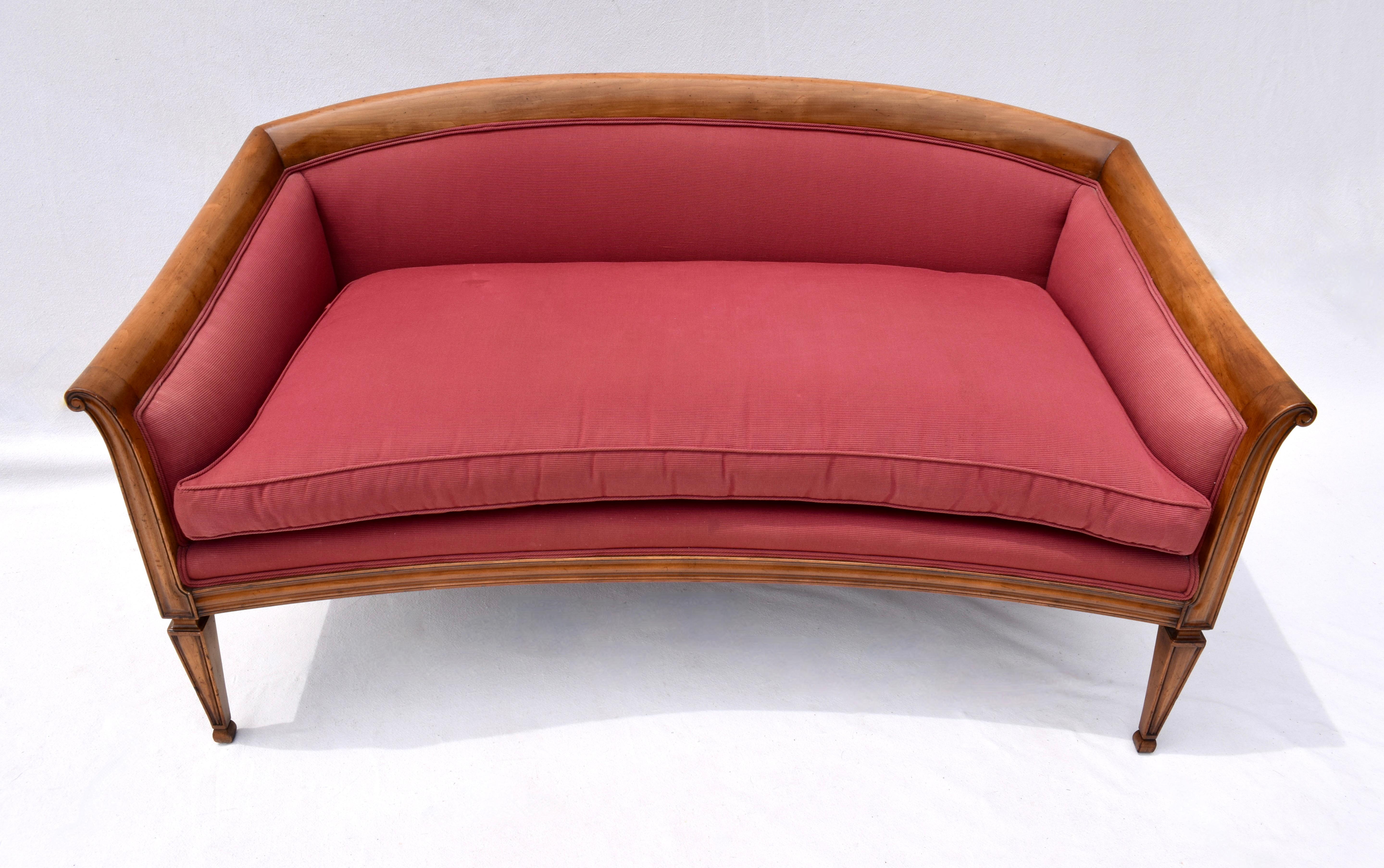 Französischer Directoire-Stil Loveseat Sofa im Angebot 8