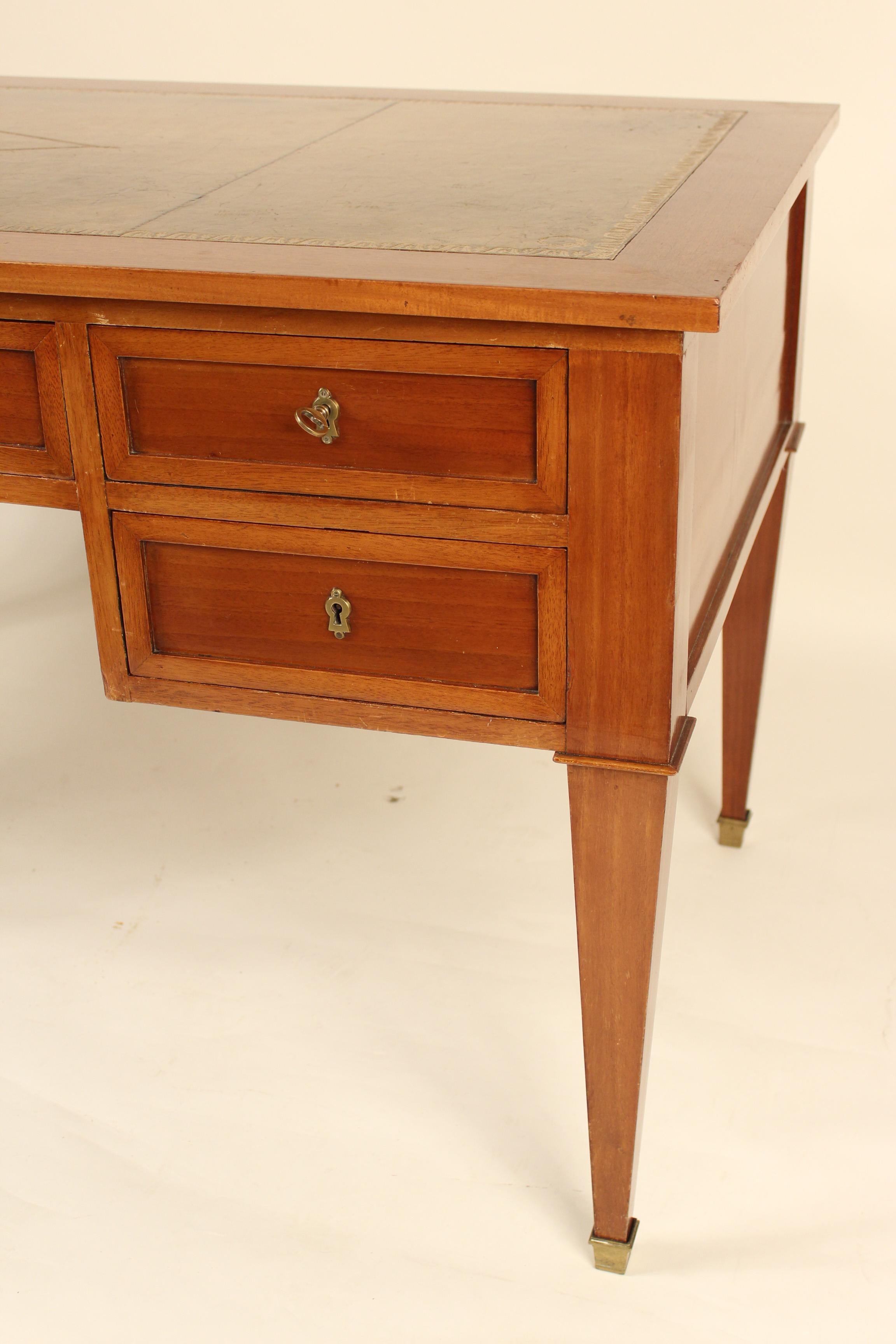 French Directoire Style Mahogany Desk 5