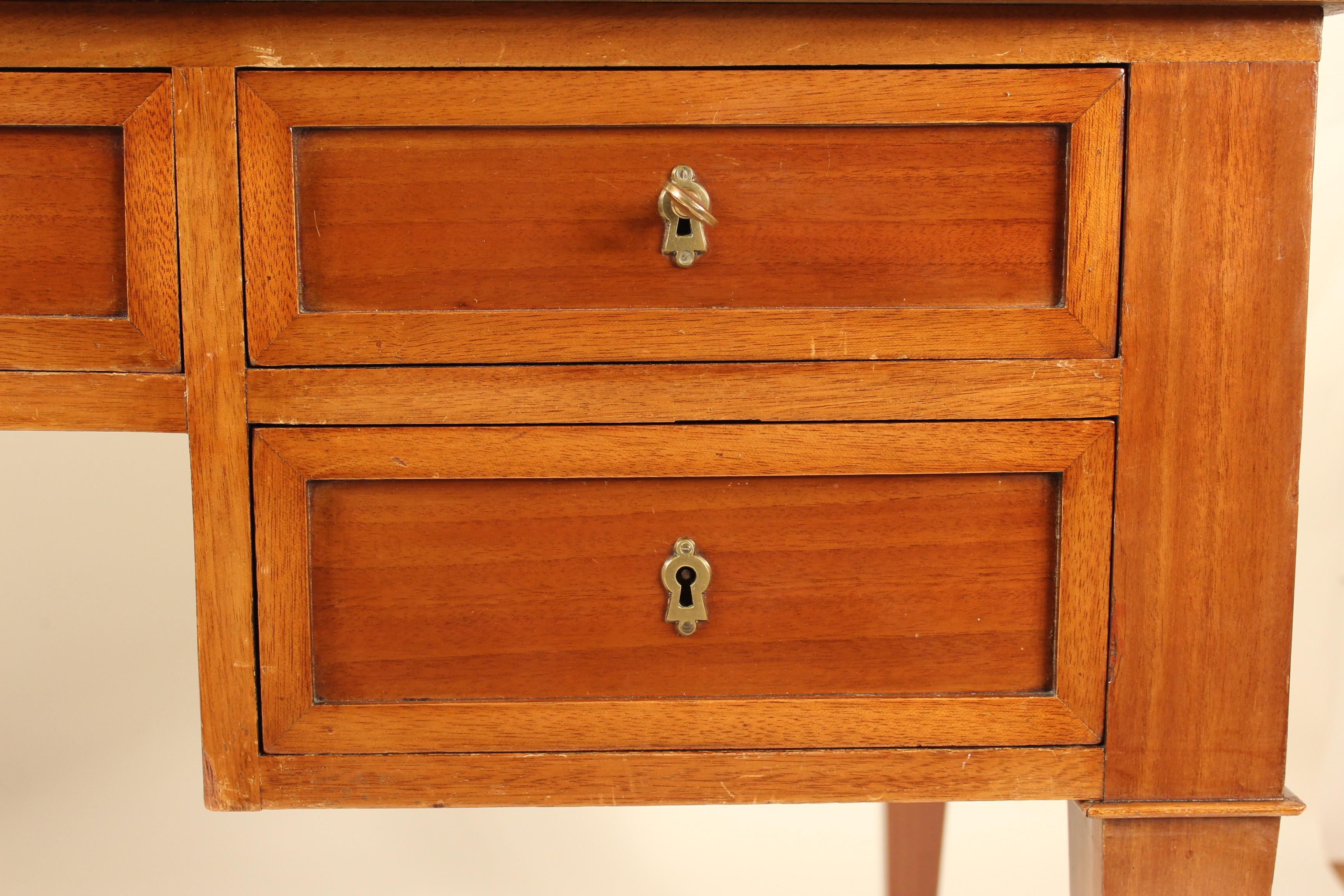 French Directoire Style Mahogany Desk 7