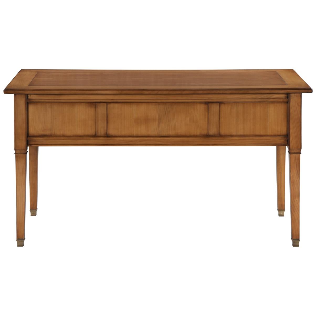 French Directoire style minister's desk in solid wood For Sale 4