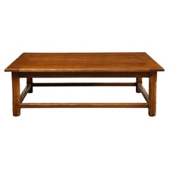 French Directoire-Style Oak Coffee Table