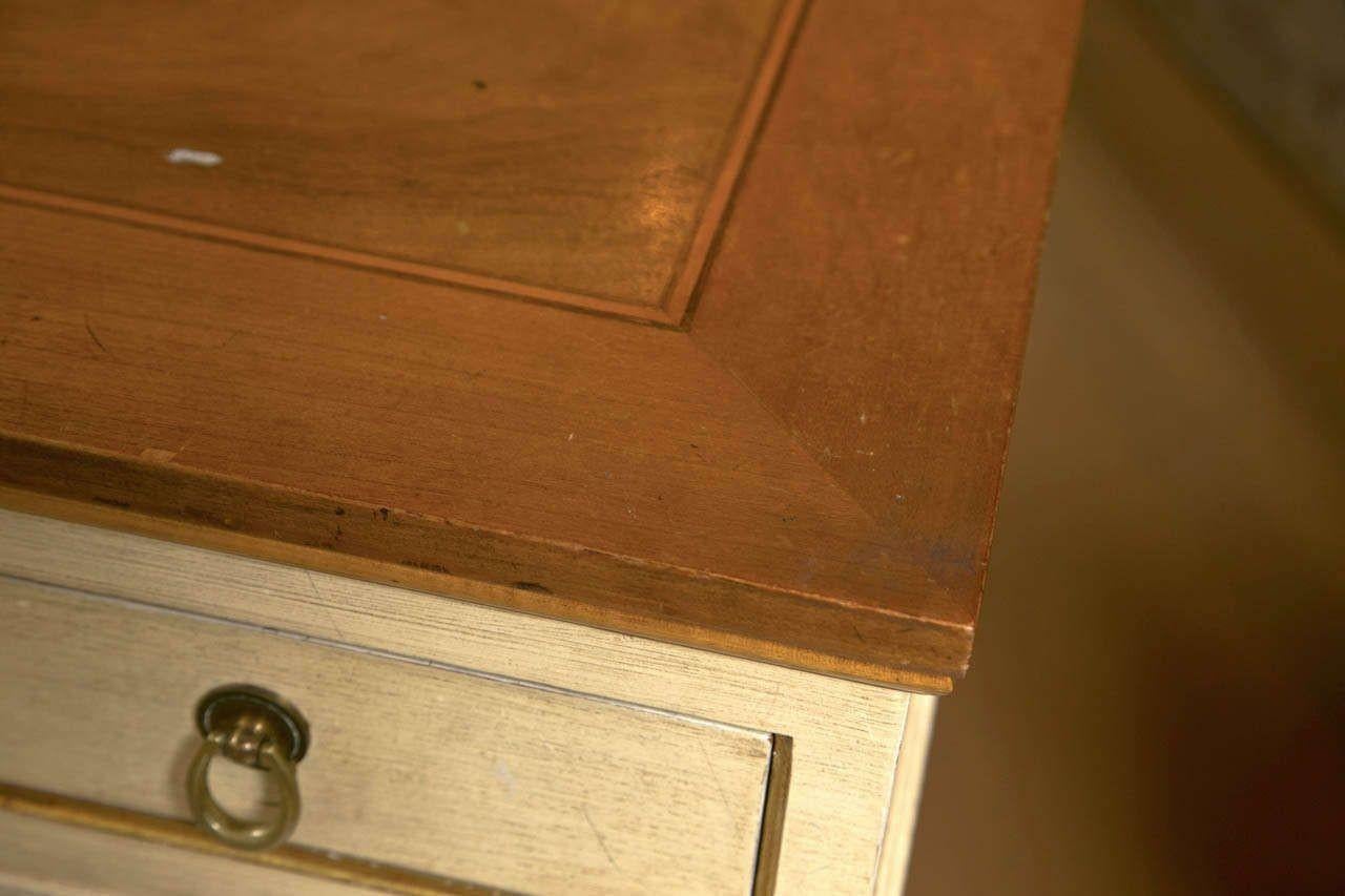 French Directoire Style Painted Desk by John Widdicomb 1