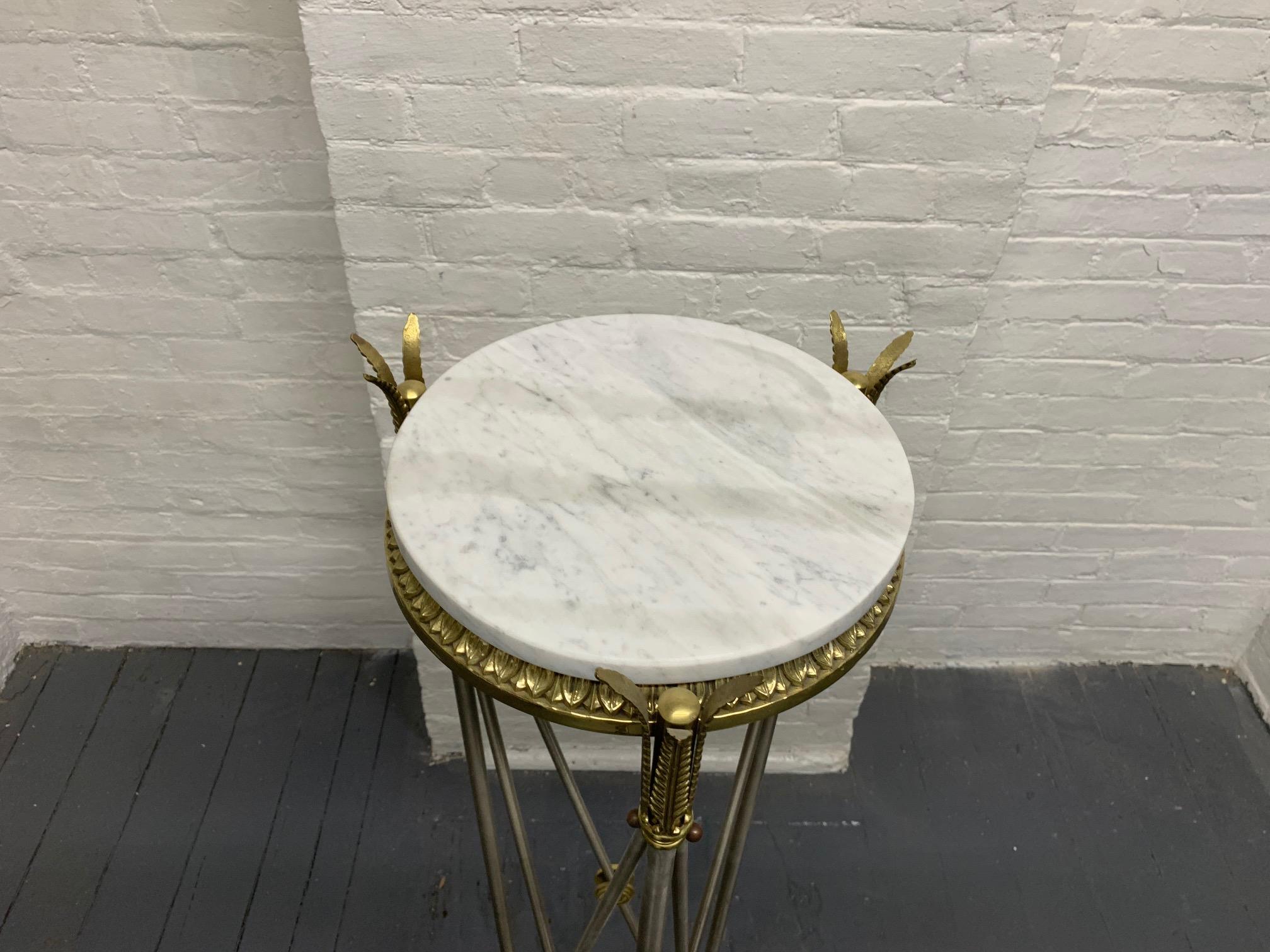French Directoire Style Pedestal In Good Condition For Sale In New York, NY