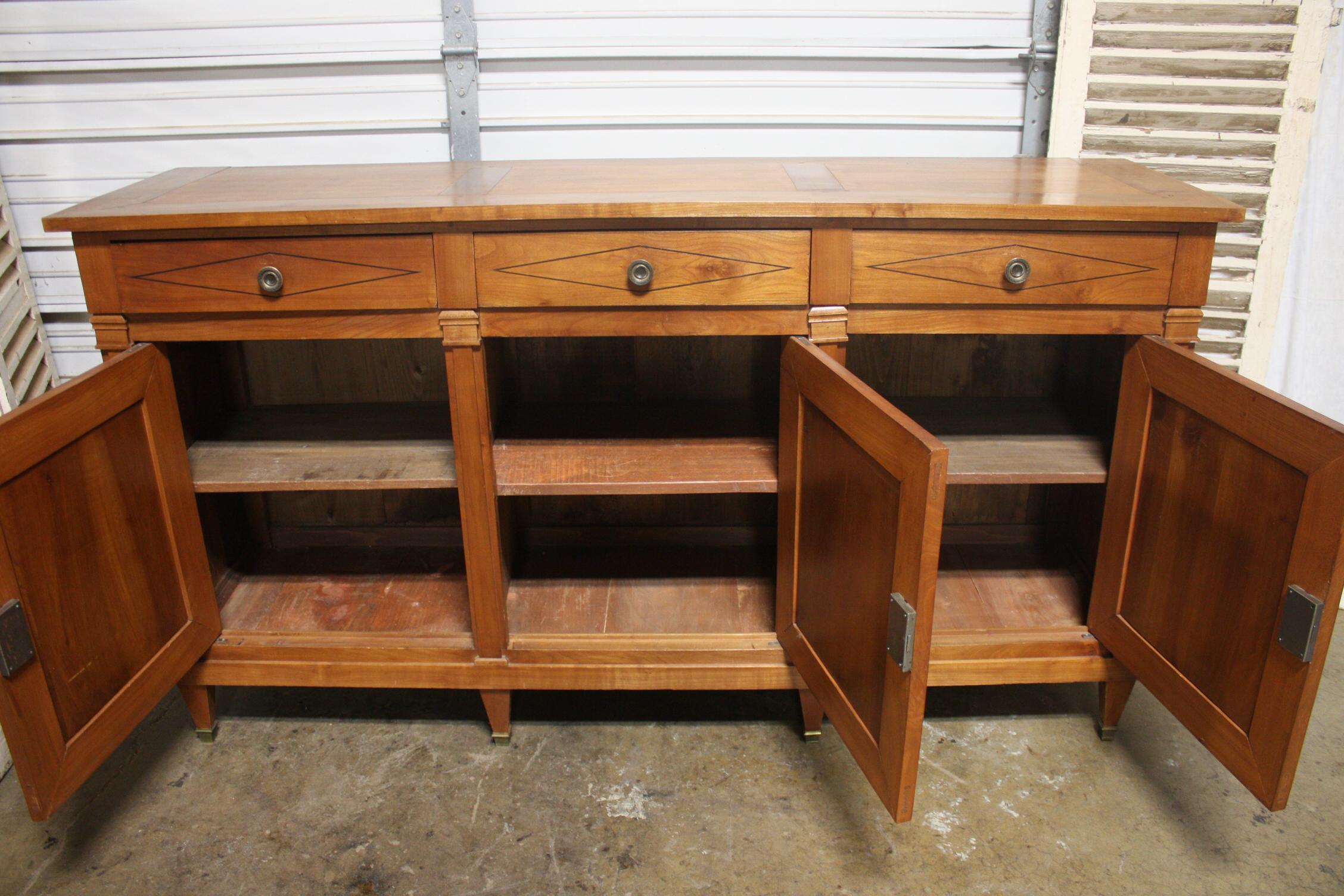 French Directoire Style Sideboard In Good Condition In Stockbridge, GA