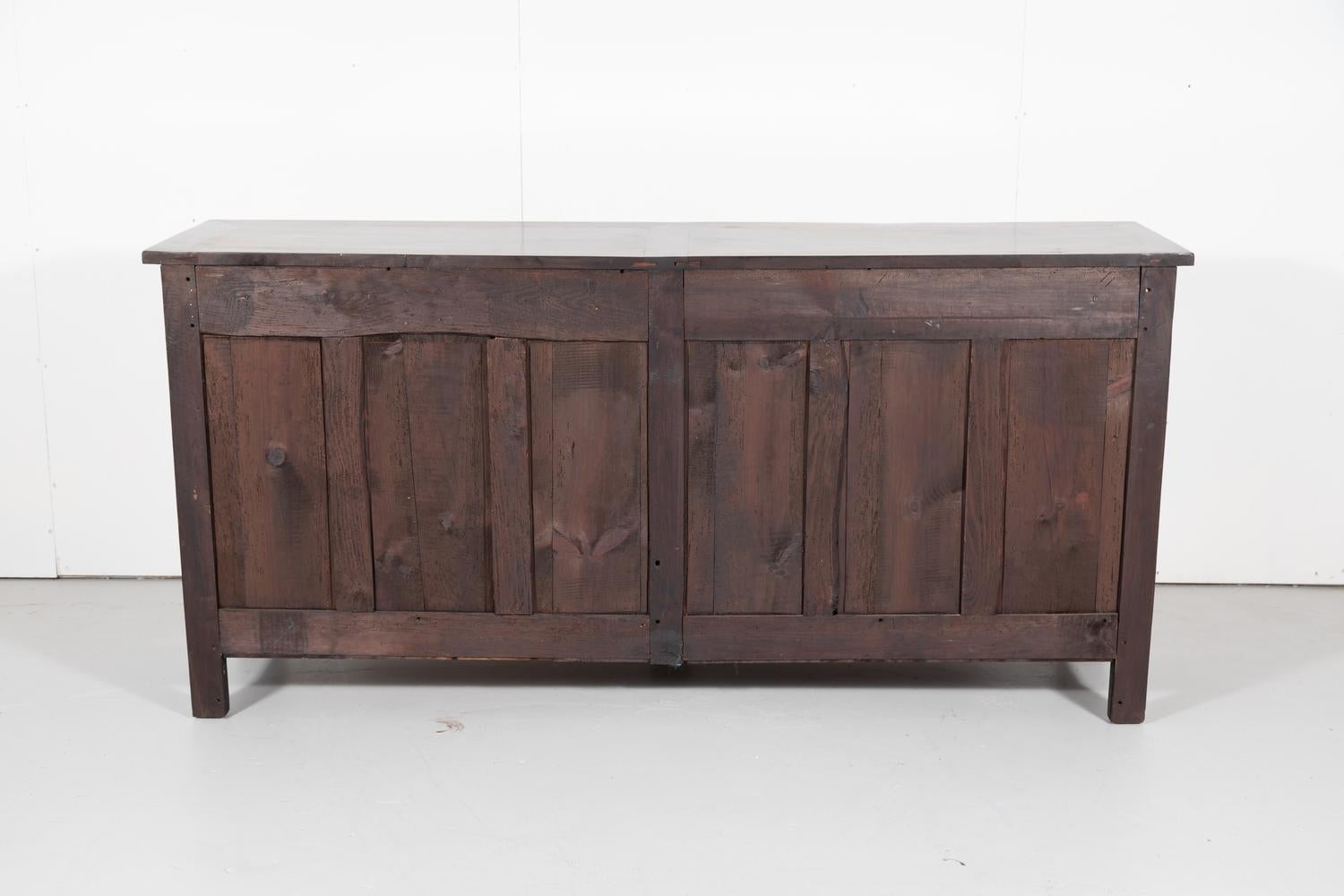 French Directoire Style Walnut Enfilade Buffet 9