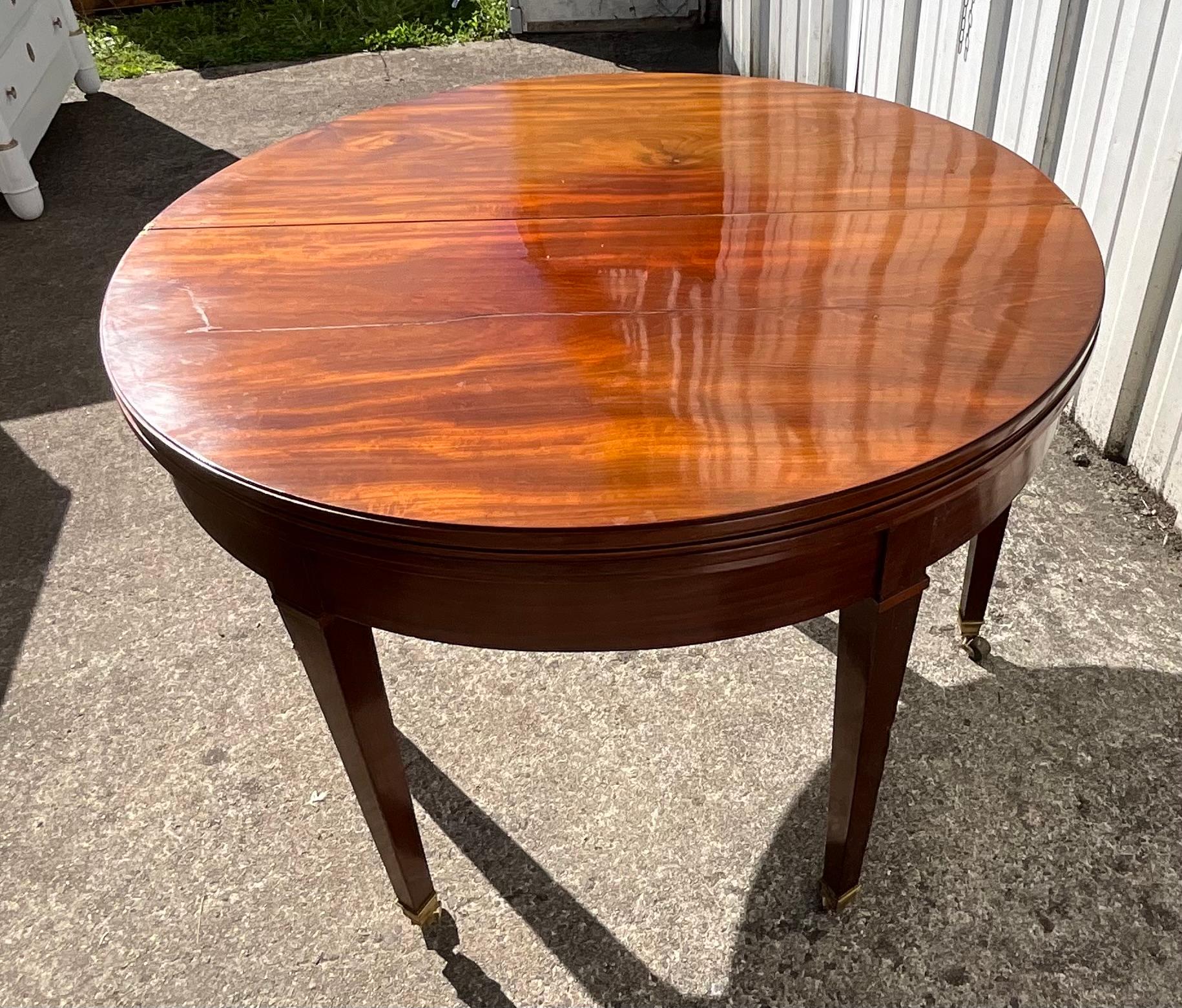 French Directoire Transformable Games Table, Late 18th – Early 19th Century For Sale 8