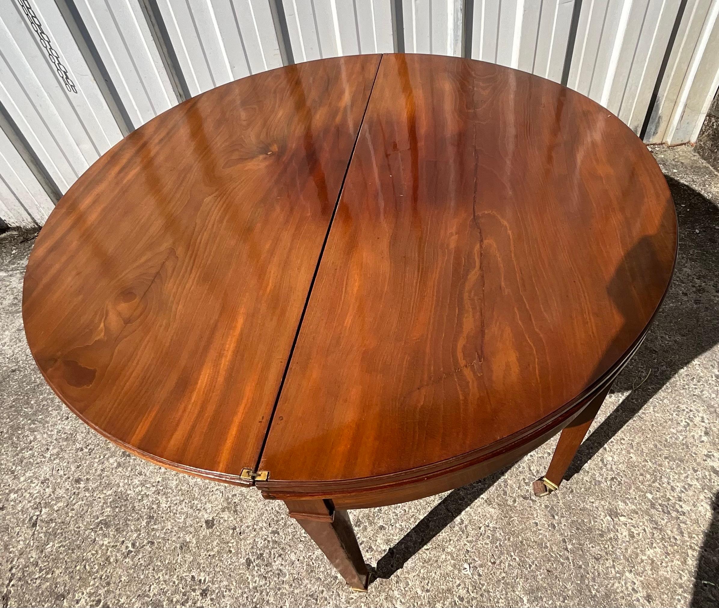 French Directoire Transformable Games Table, Late 18th – Early 19th Century For Sale 2
