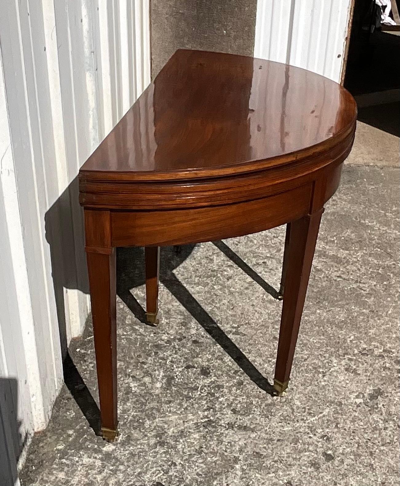 French Directoire Transformable Games Table, Late 18th – Early 19th Century For Sale 5