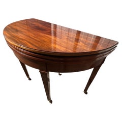 French Directoire Transformable Games Table, Late 18th – Early 19th Century