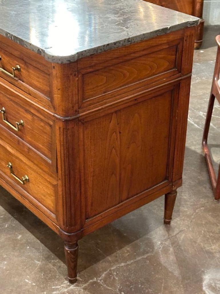 French Directoire' Walnut Commode 1