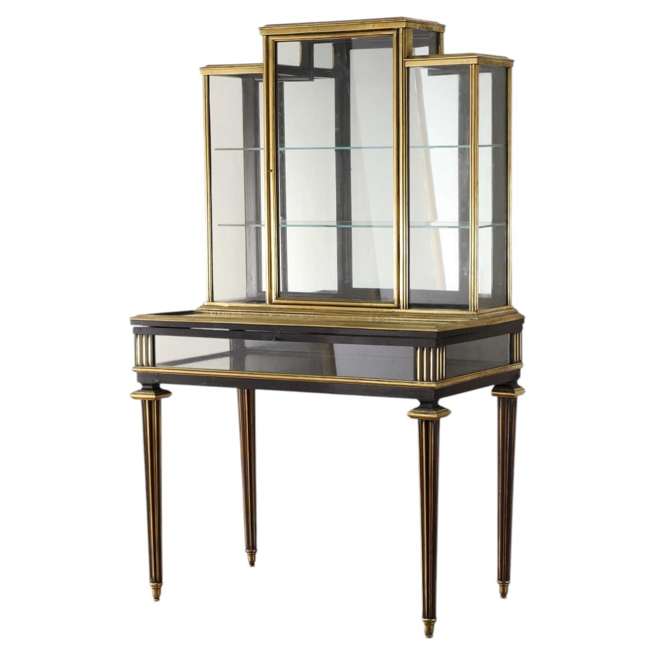 French Display Cabinet 1920's For Sale
