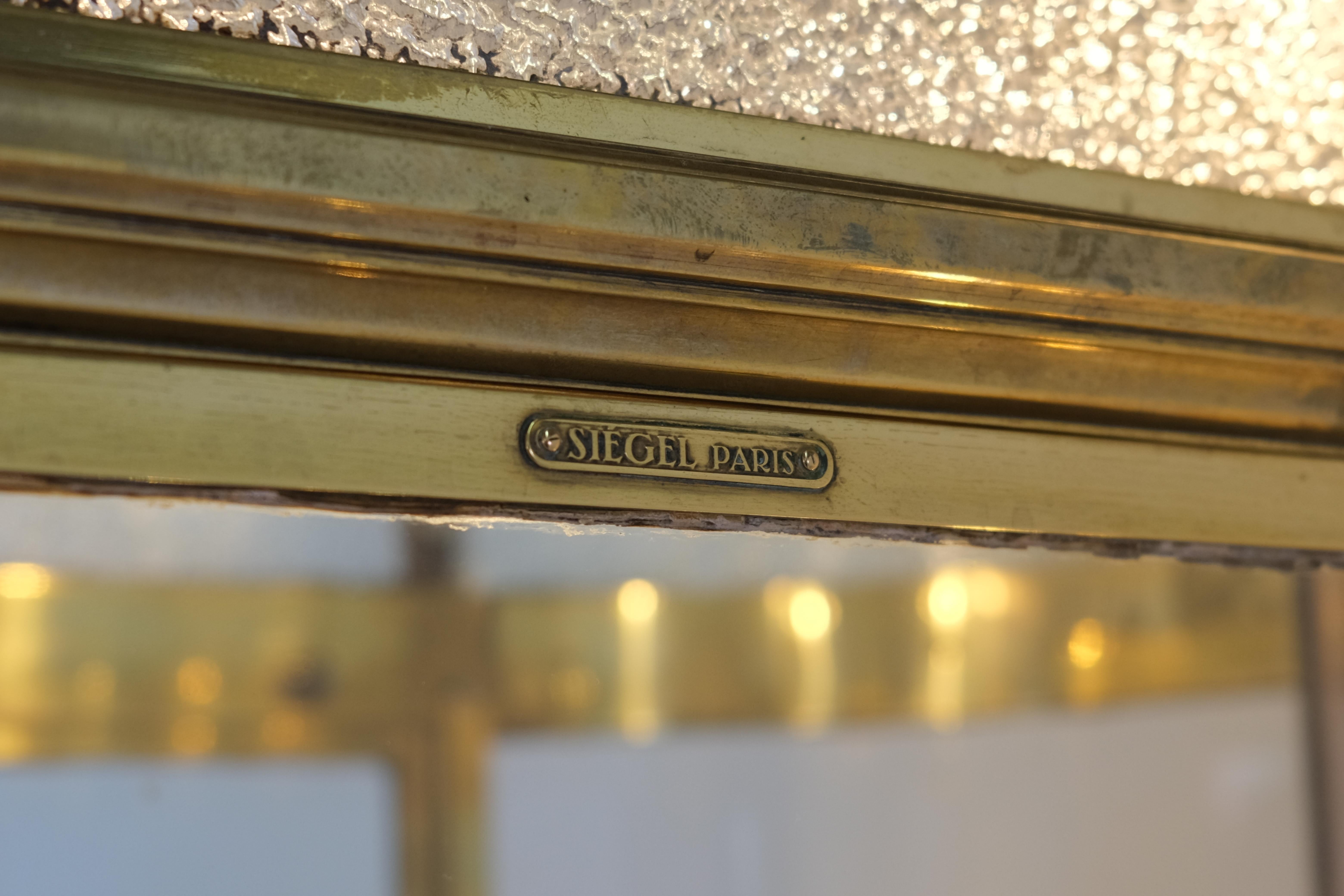 Polished French Display Cabinet by Siegel Paris the Number one Art Deco Showcase Maker