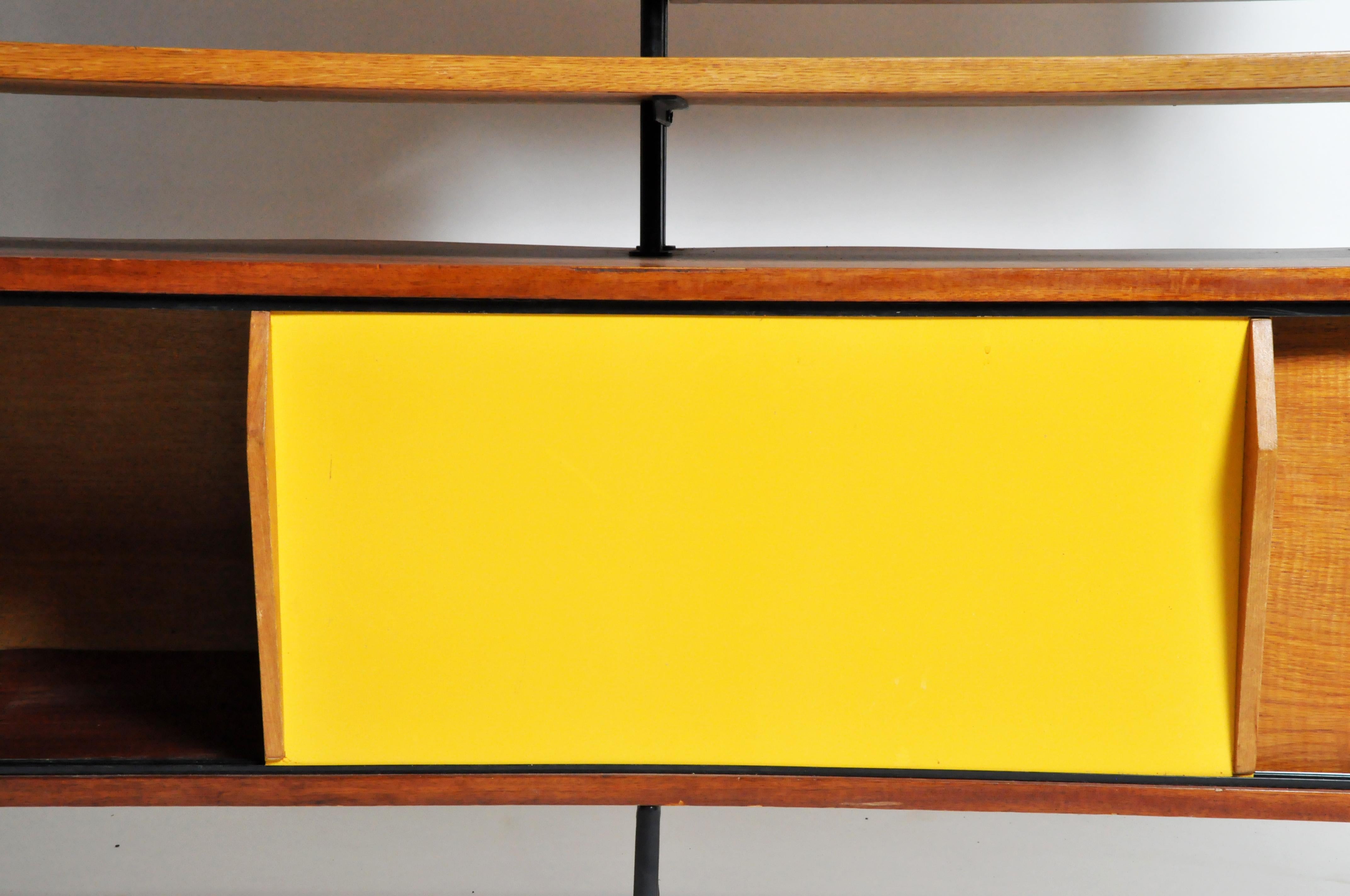 French Display Cabinet with Sliding Doors 9