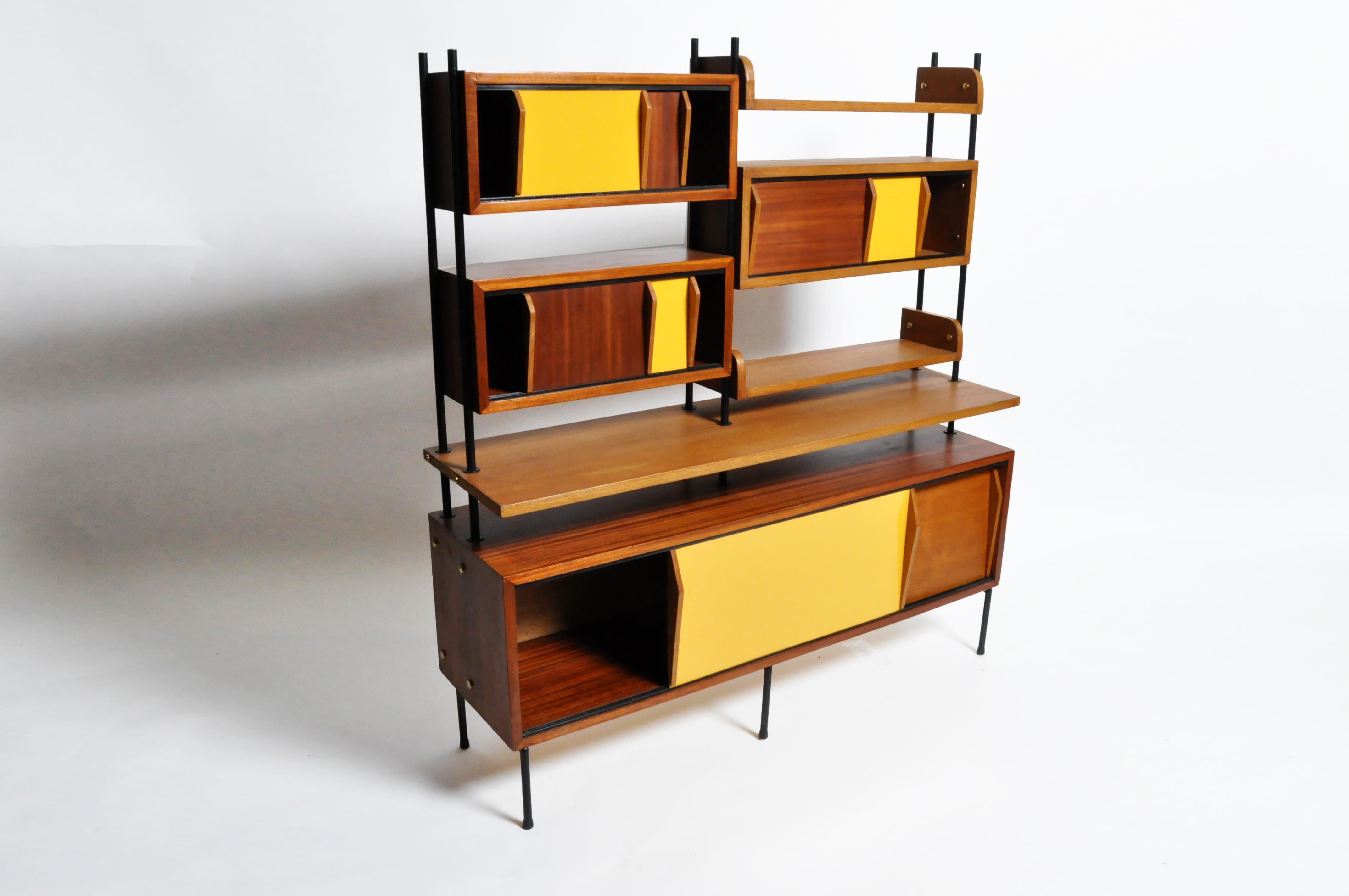 French Display Cabinet with Sliding Doors 12