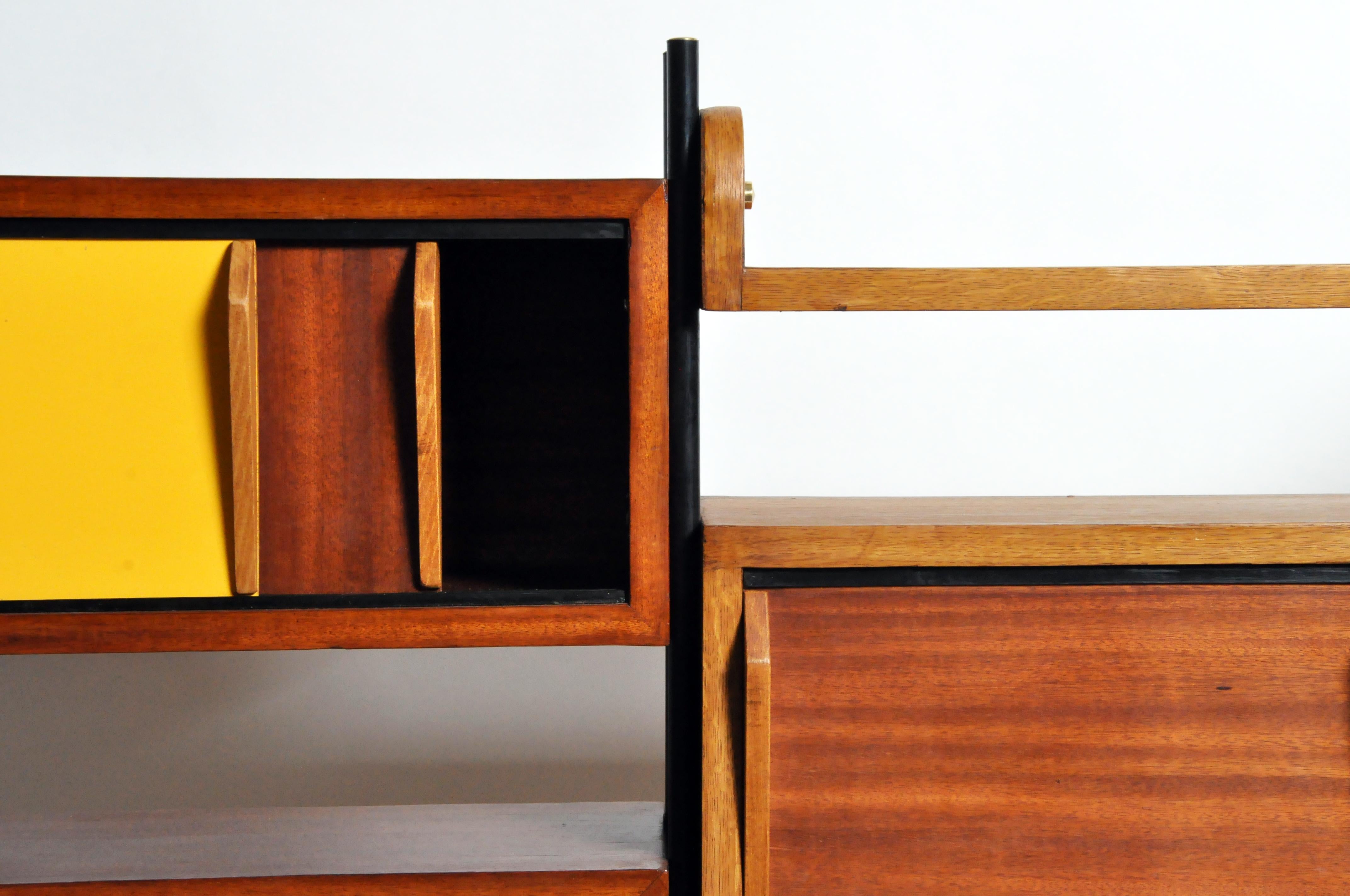 French Display Cabinet with Sliding Doors 2