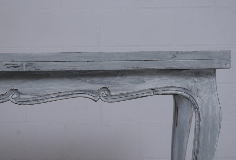 19th Century Louis XV Painted Dining Table For Sale 1