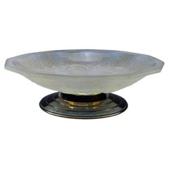 French, Dodecagonal Footed Opalescent Centrepiece, circa 1925