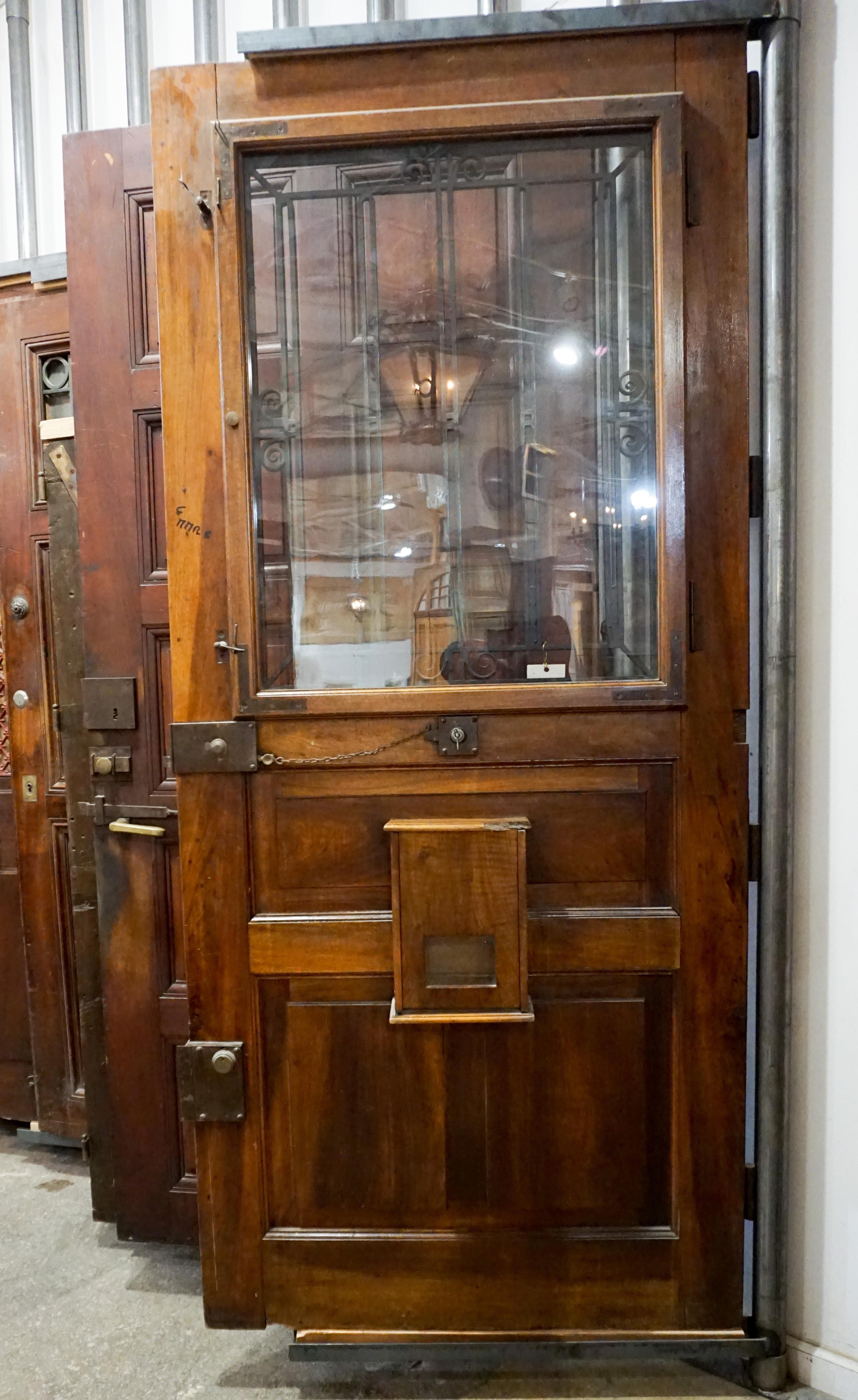 19th Century French Door with Letter Slot, circa 1850