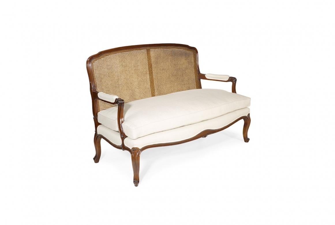 French Doreen Louis XV Canapé Sofa, 20th Century For Sale 1