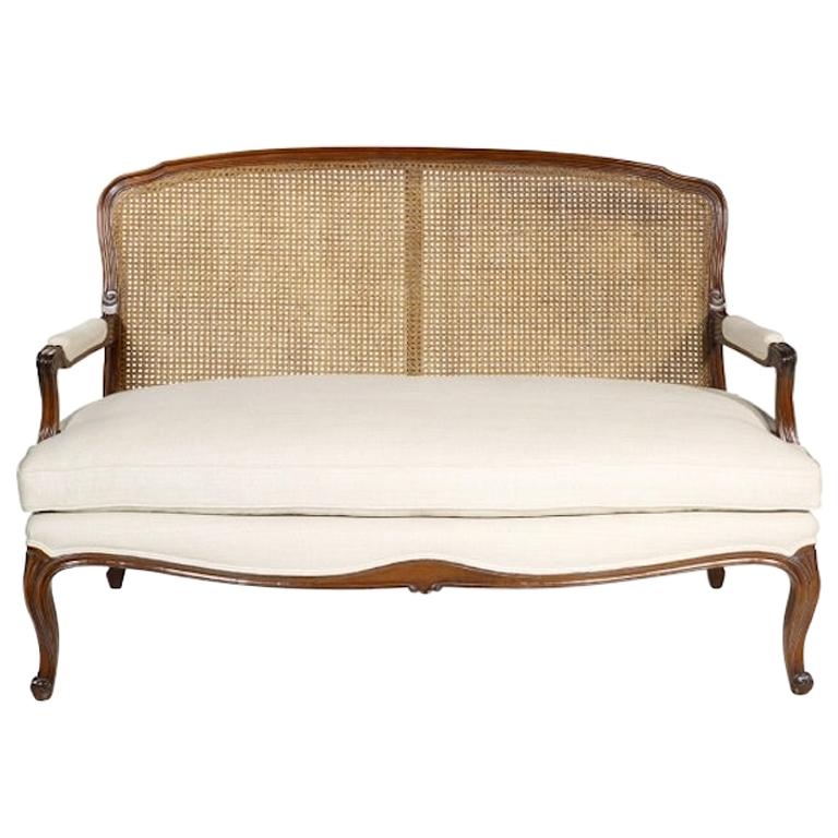 French Doreen Louis XV Canapé Sofa, 20th Century For Sale