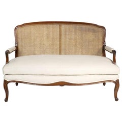French Doreen Louis XV Canapé Sofa, 20th Century