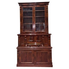French Double Body Furniture from the 19th Century in Walnut Root