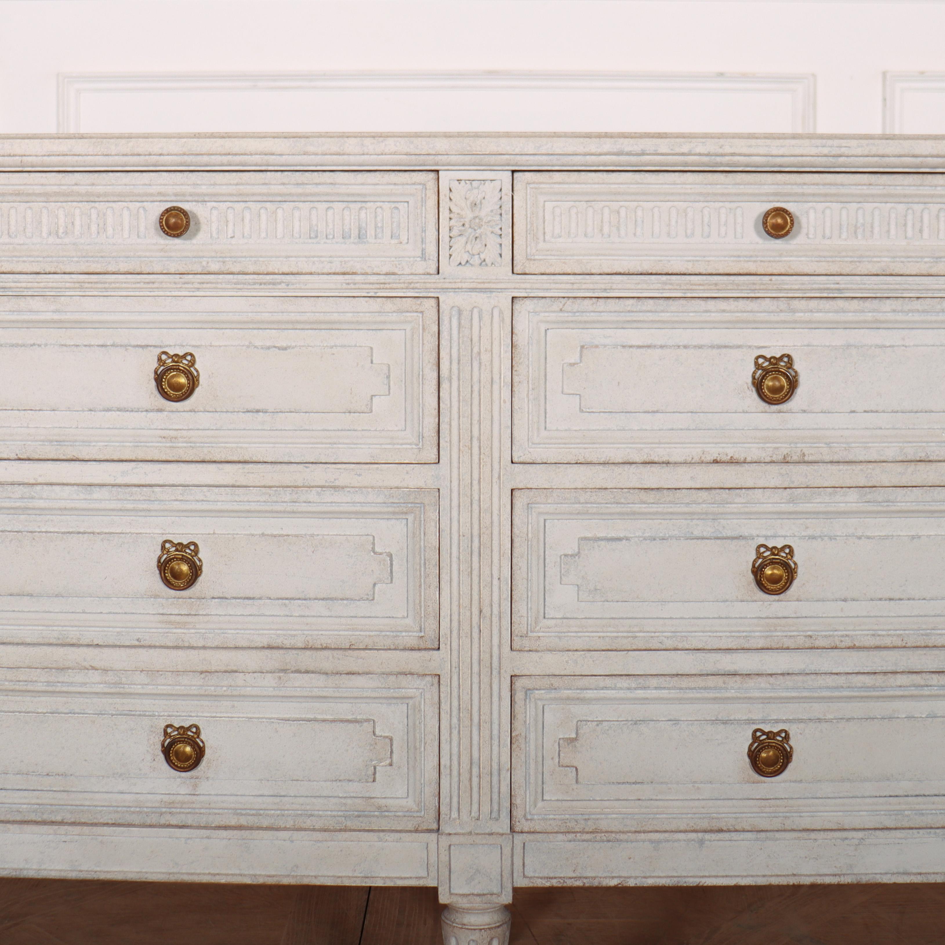 20th Century French Double Chest of Drawers For Sale