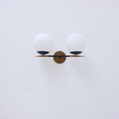 French Double Globe Sconces