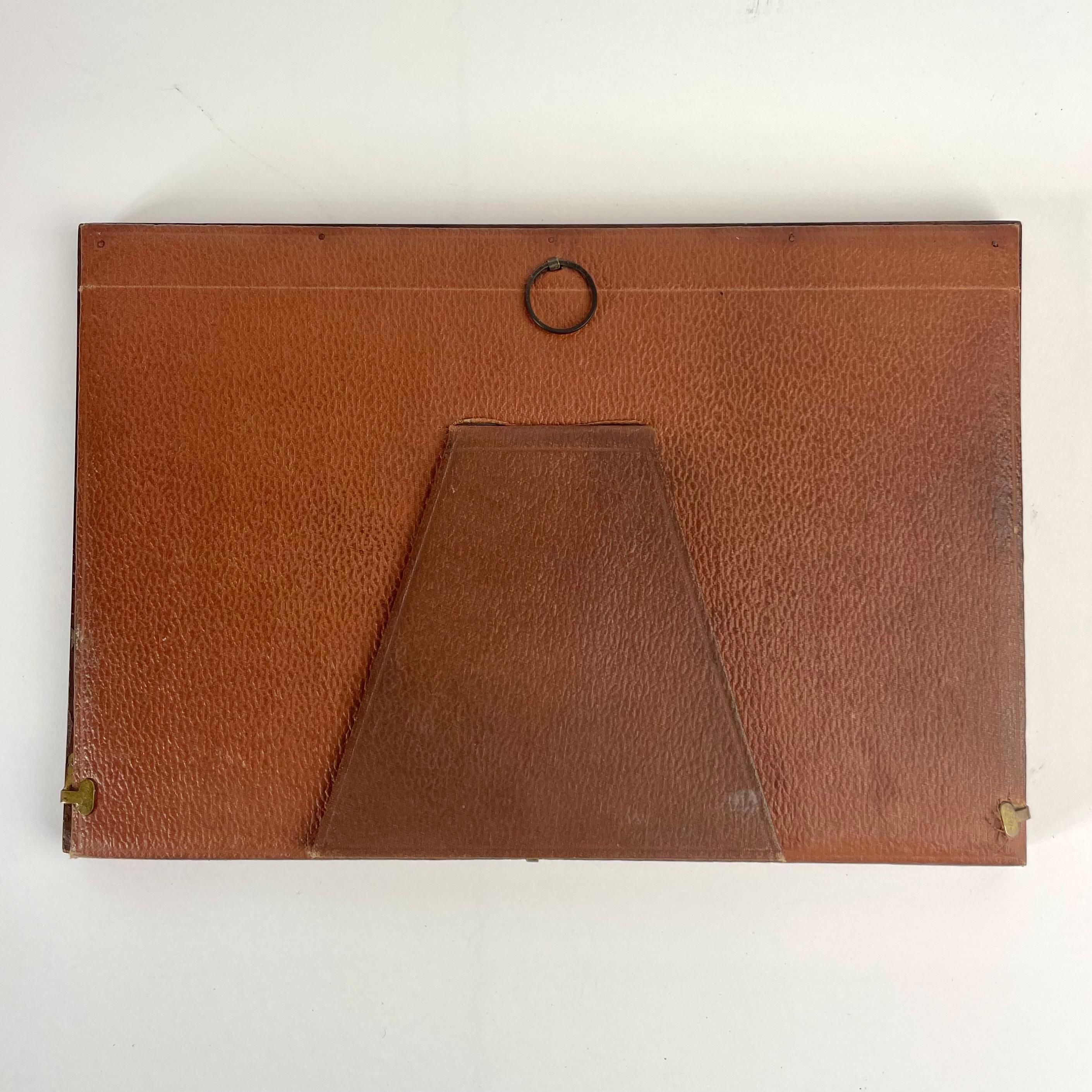 French Double Photo Frame in Thuja Root with Inlay, Early 20th Century For Sale 7