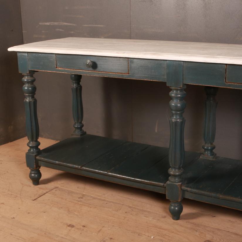 Hand-Painted French Drapers / Console Table