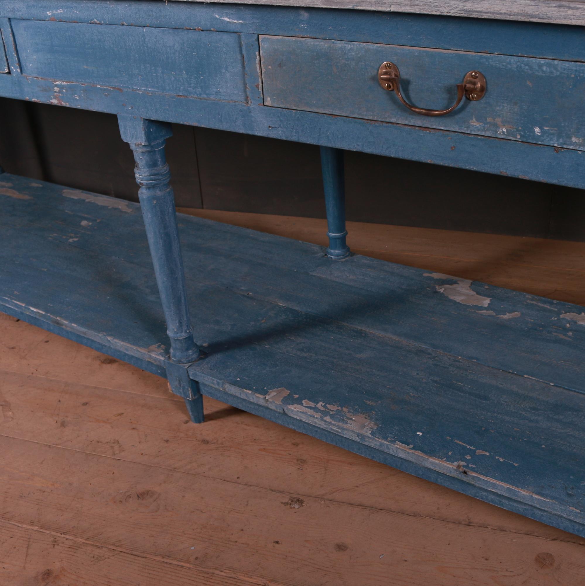 Painted French Drapers Table