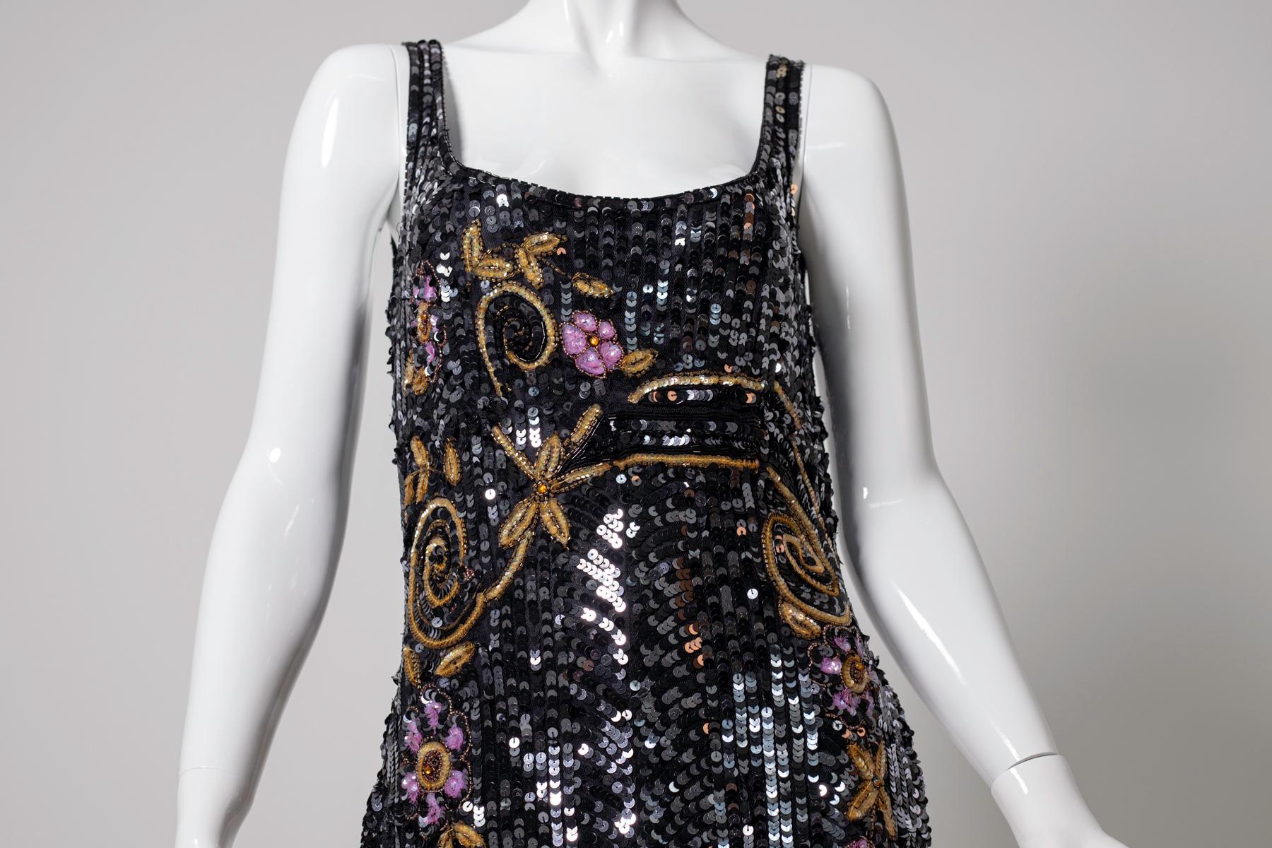 Blumarine Vintage French Dress Gatsby Inspired In Good Condition In Milano, IT